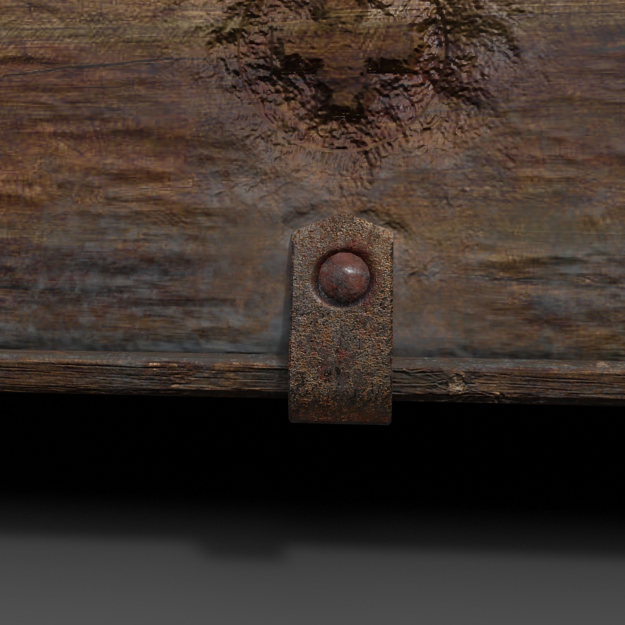 Medieval Medicine Box Low-poly 3D model_20