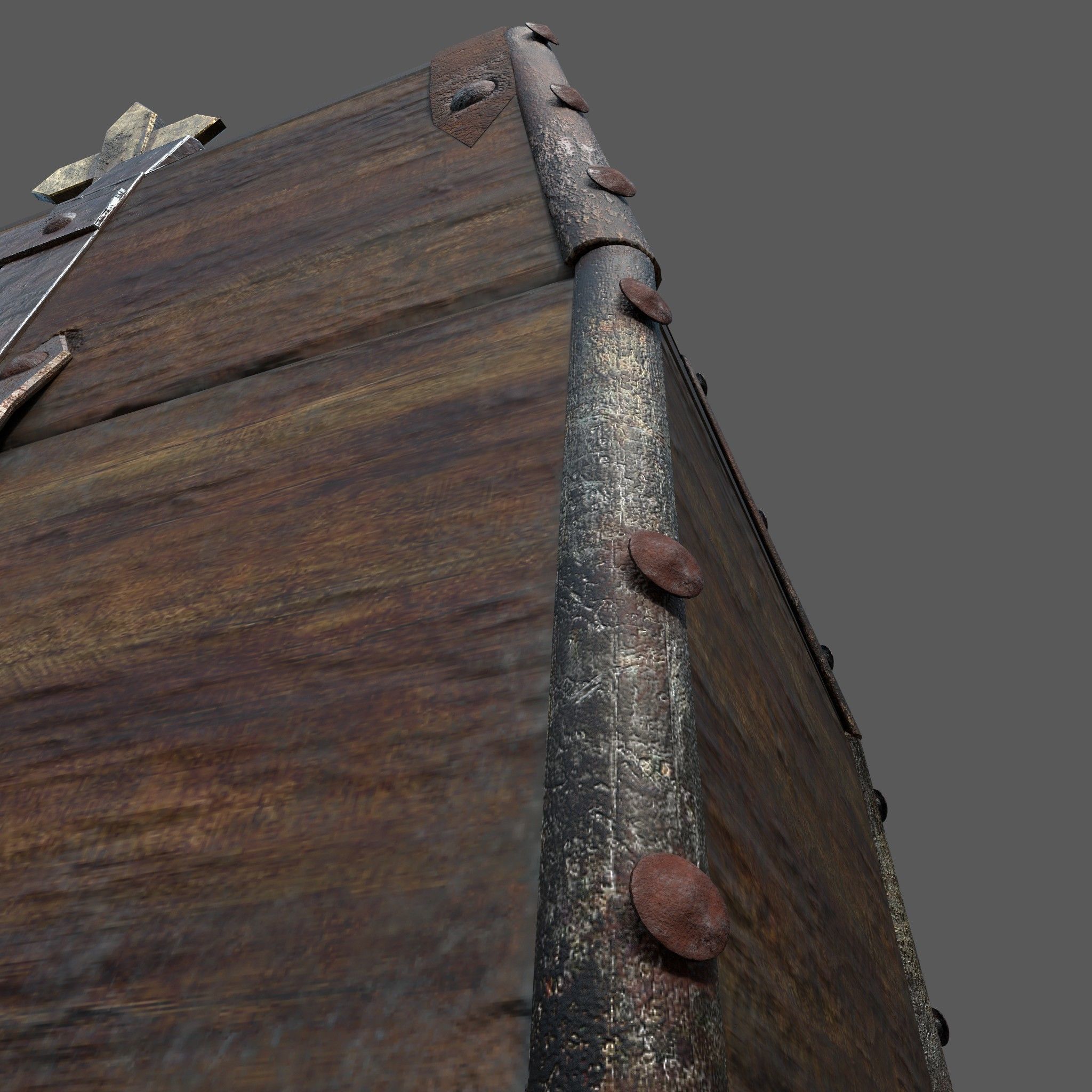 Medieval Medicine Box Low-poly 3D model_26