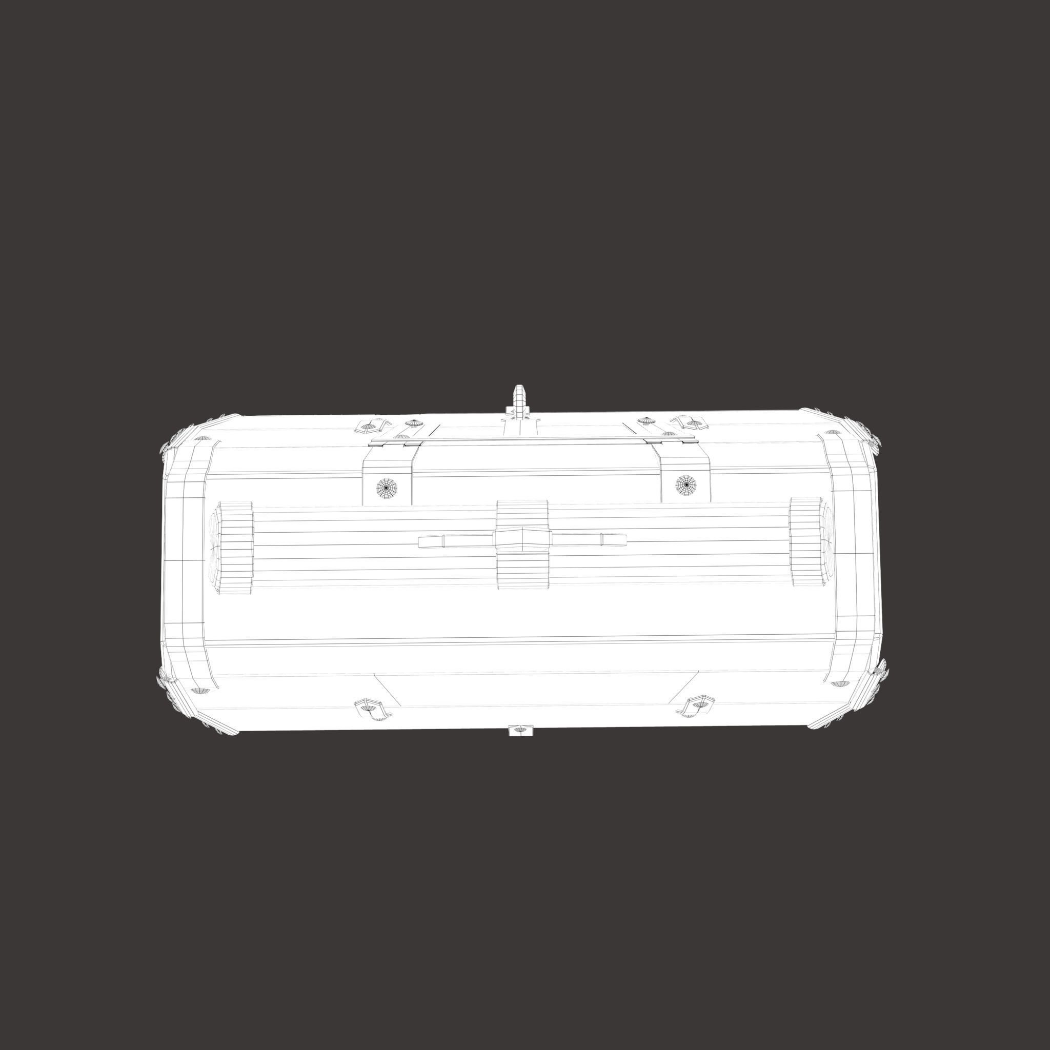 Medieval Medicine Box Low-poly 3D model_41