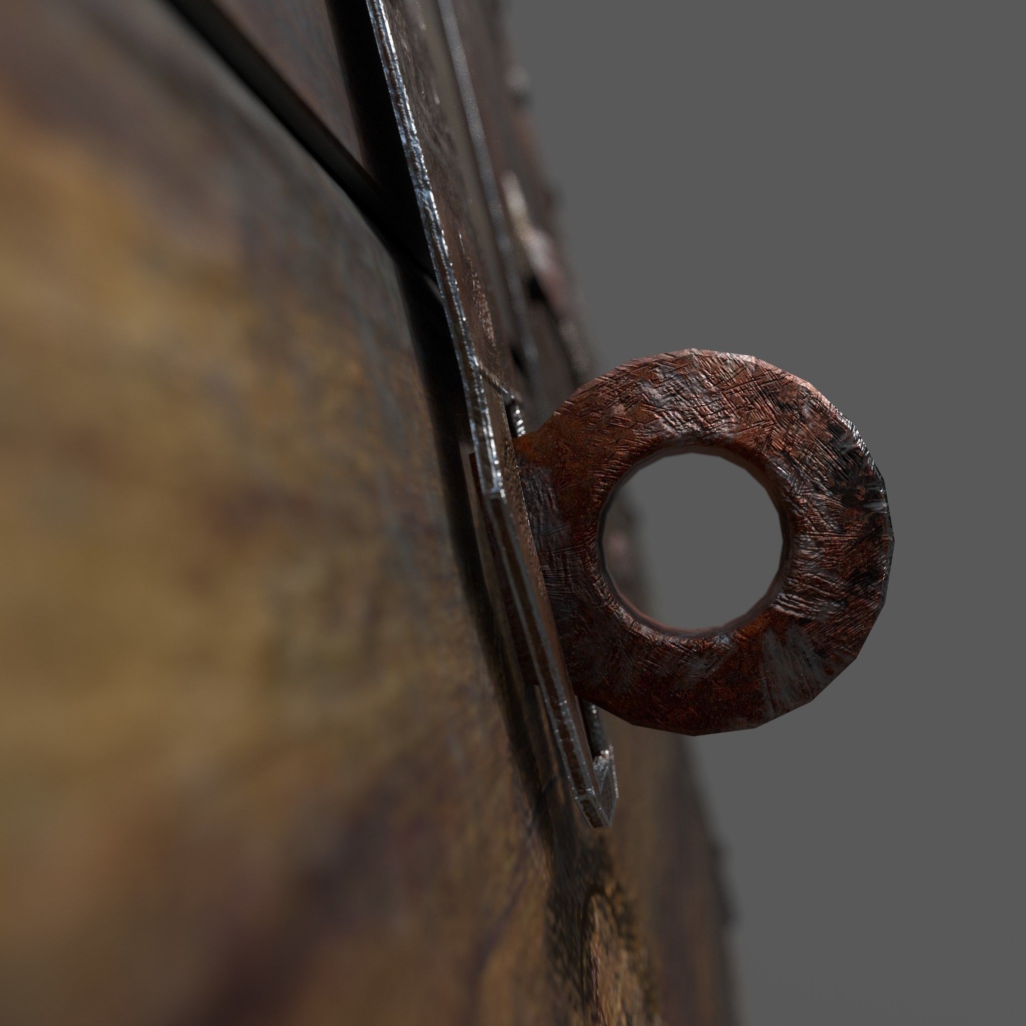 Medieval Medicine Box Low-poly 3D model_24