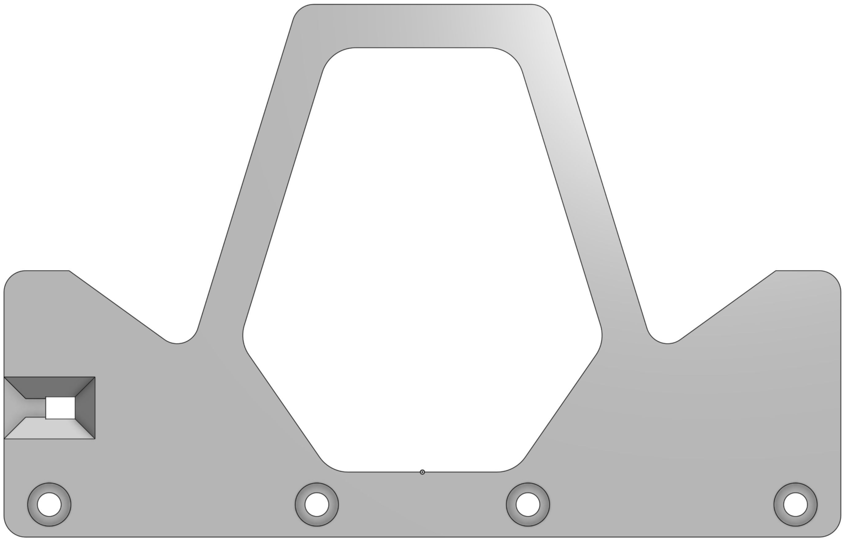 Nintendo Switch wall mount add-on pack 3D print model_1