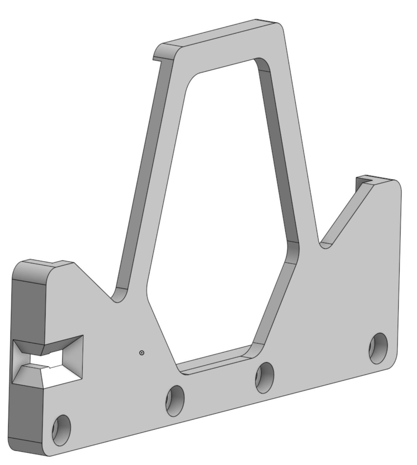 Nintendo Switch wall mount add-on pack 3D print model_3