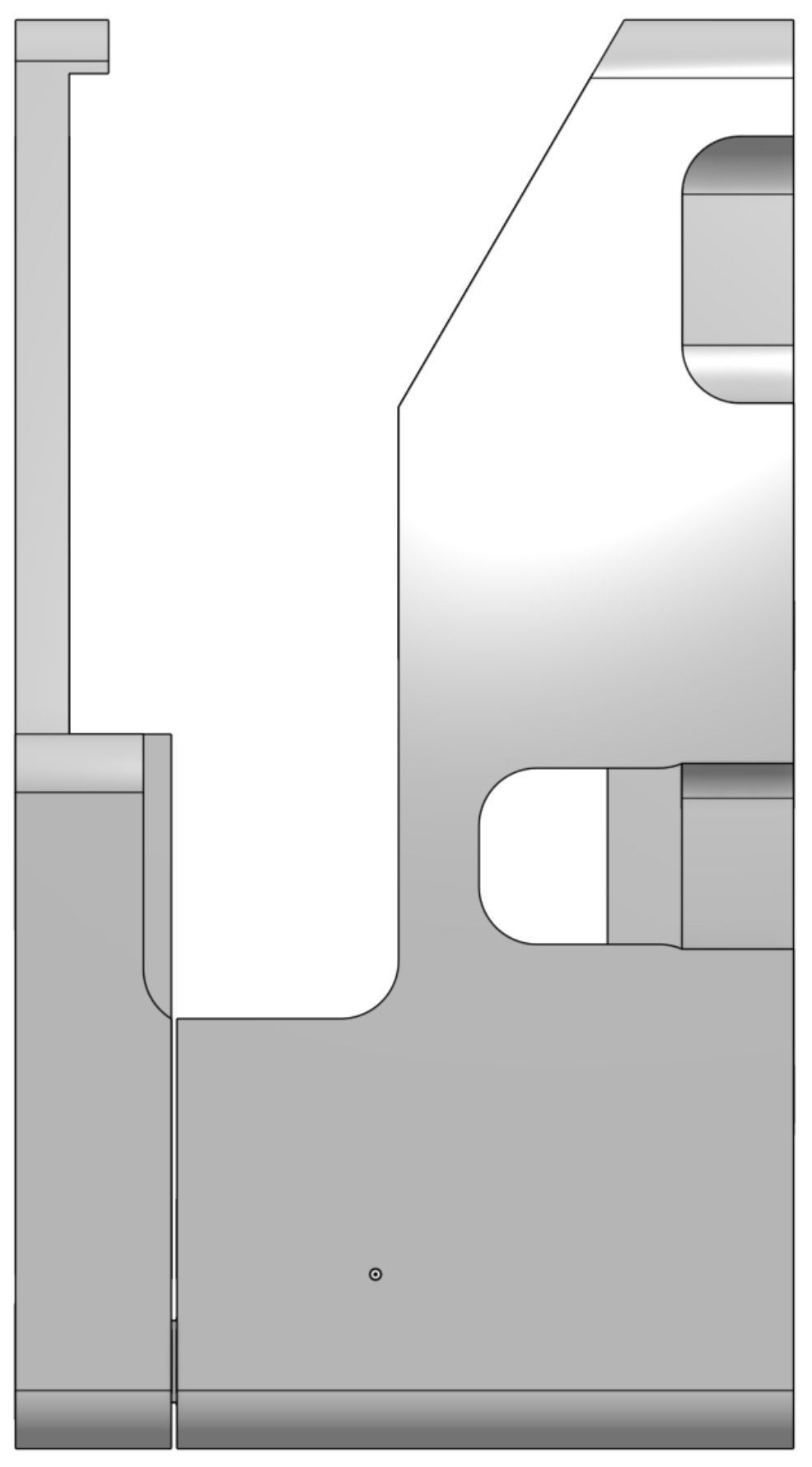 Nintendo Switch wall mount add-on pack 3D print model_12