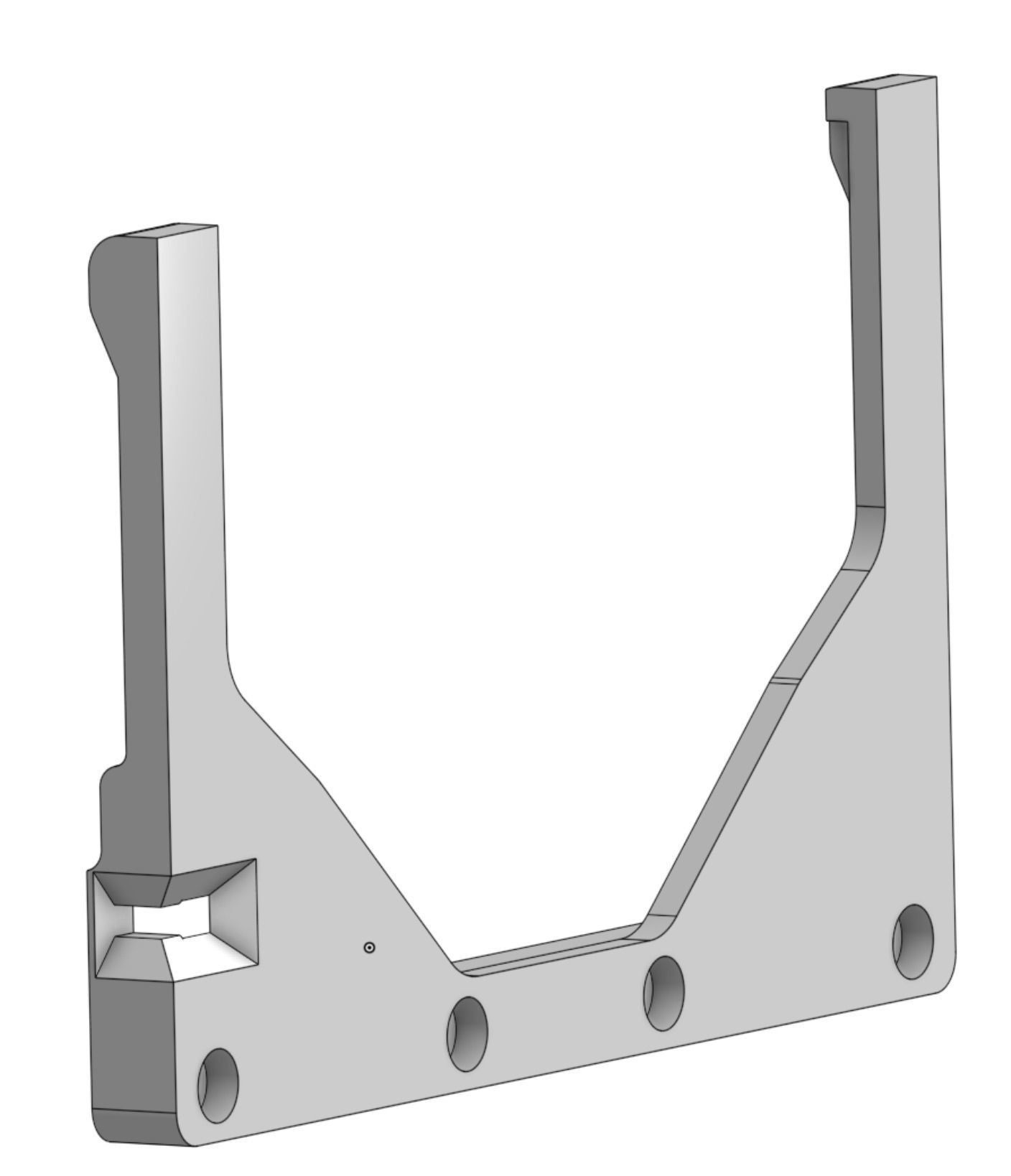 Nintendo Switch wall mount add-on pack 3D print model_11