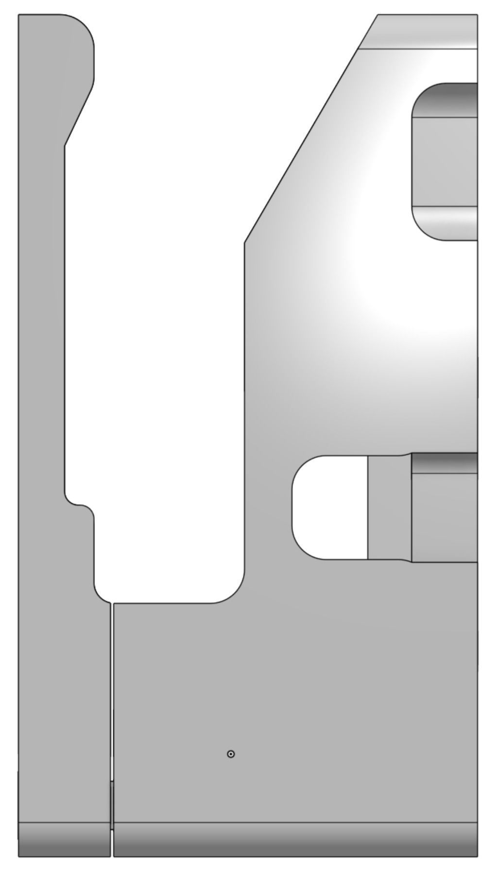 Nintendo Switch wall mount add-on pack 3D print model_4