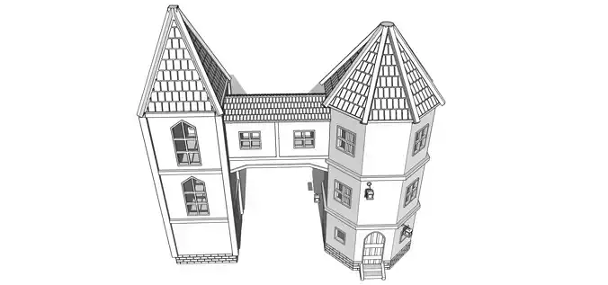  Fantasy double tower Torre doble de fantasia