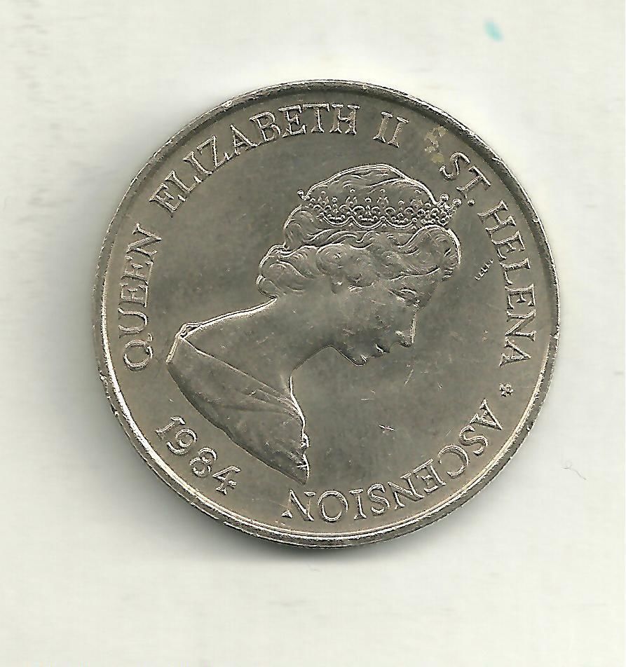 Texture set of 7 coin types of Saint Helena islands Texture_0