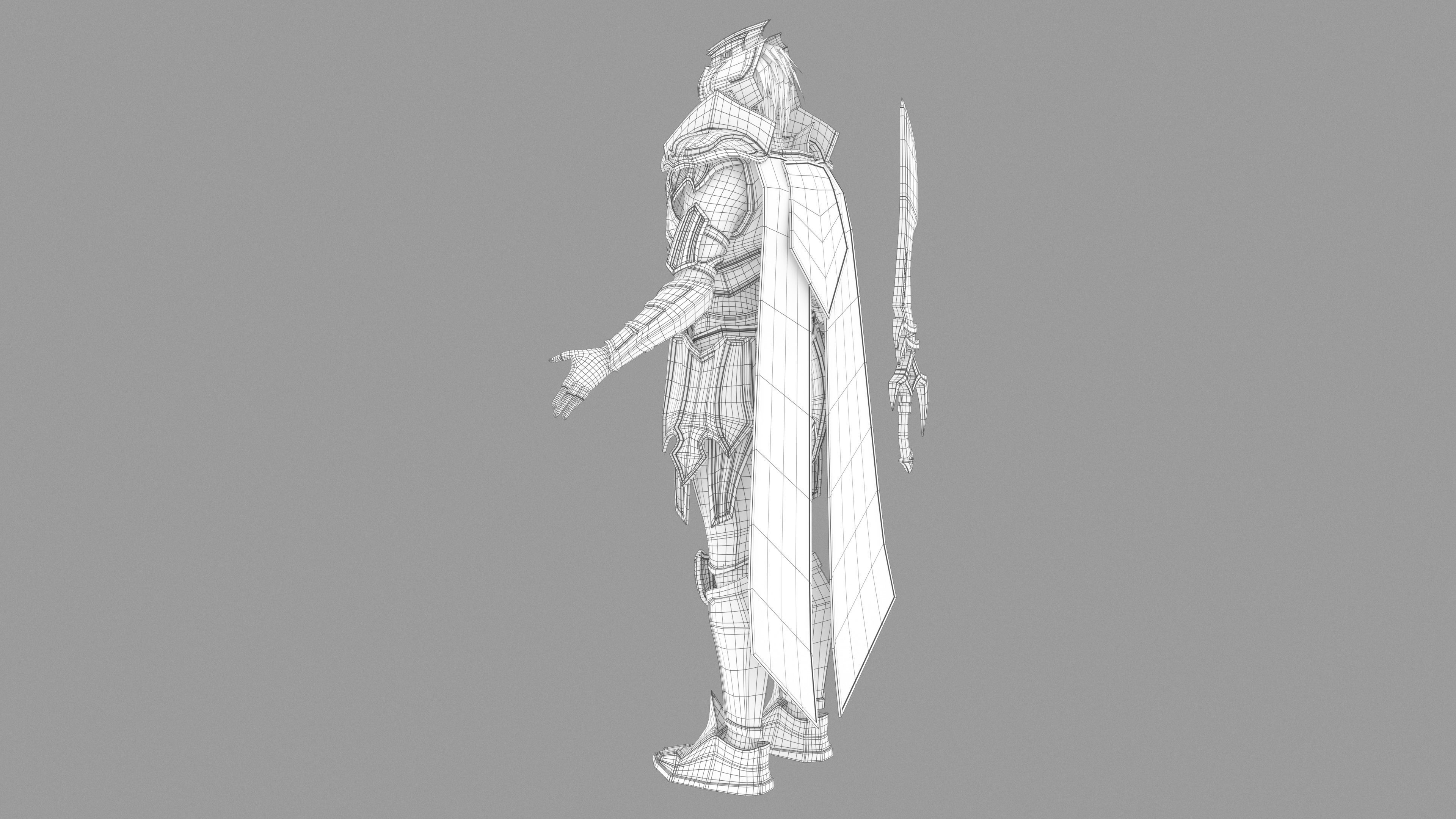 Unholy knight 3D model_10