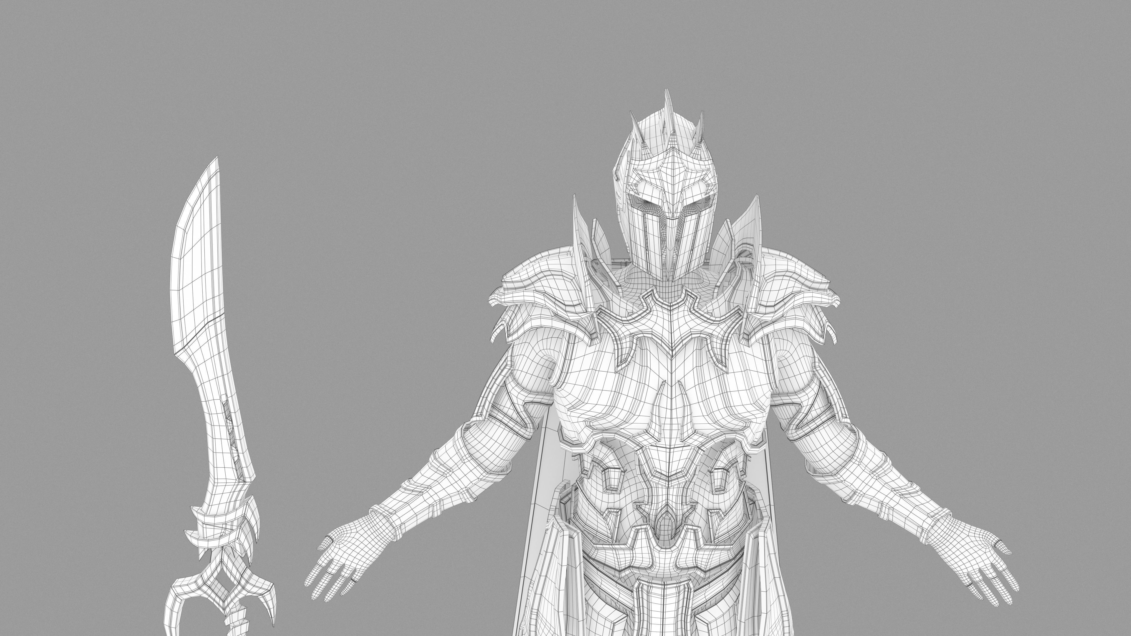 Unholy knight 3D model_8