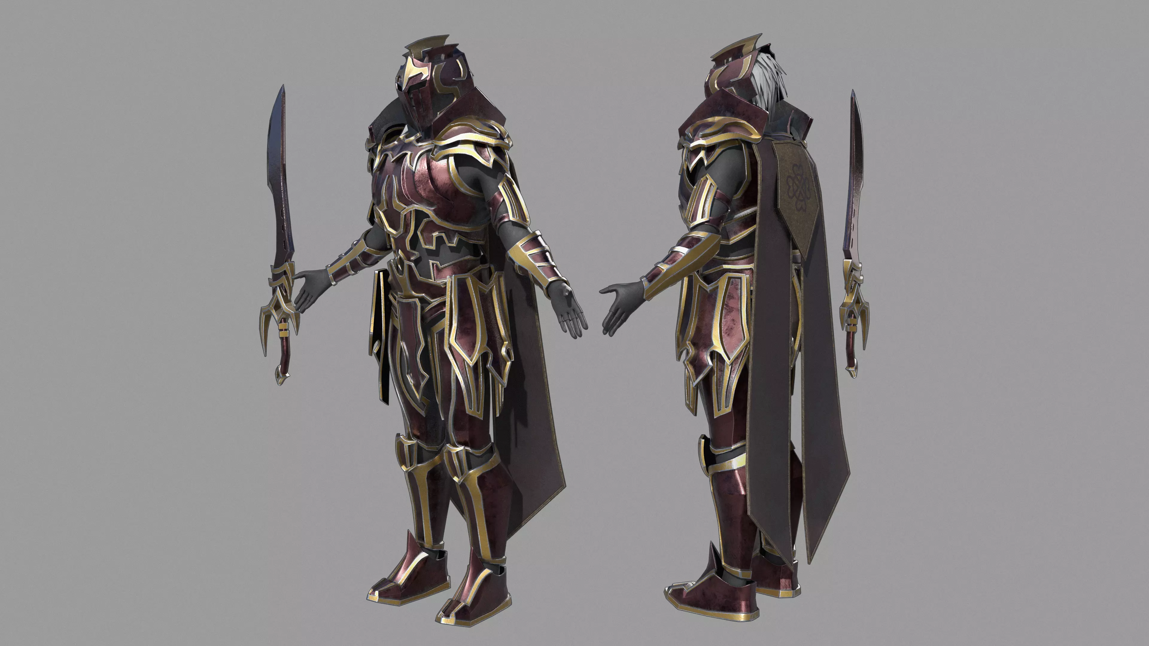 Unholy knight 3D model_0