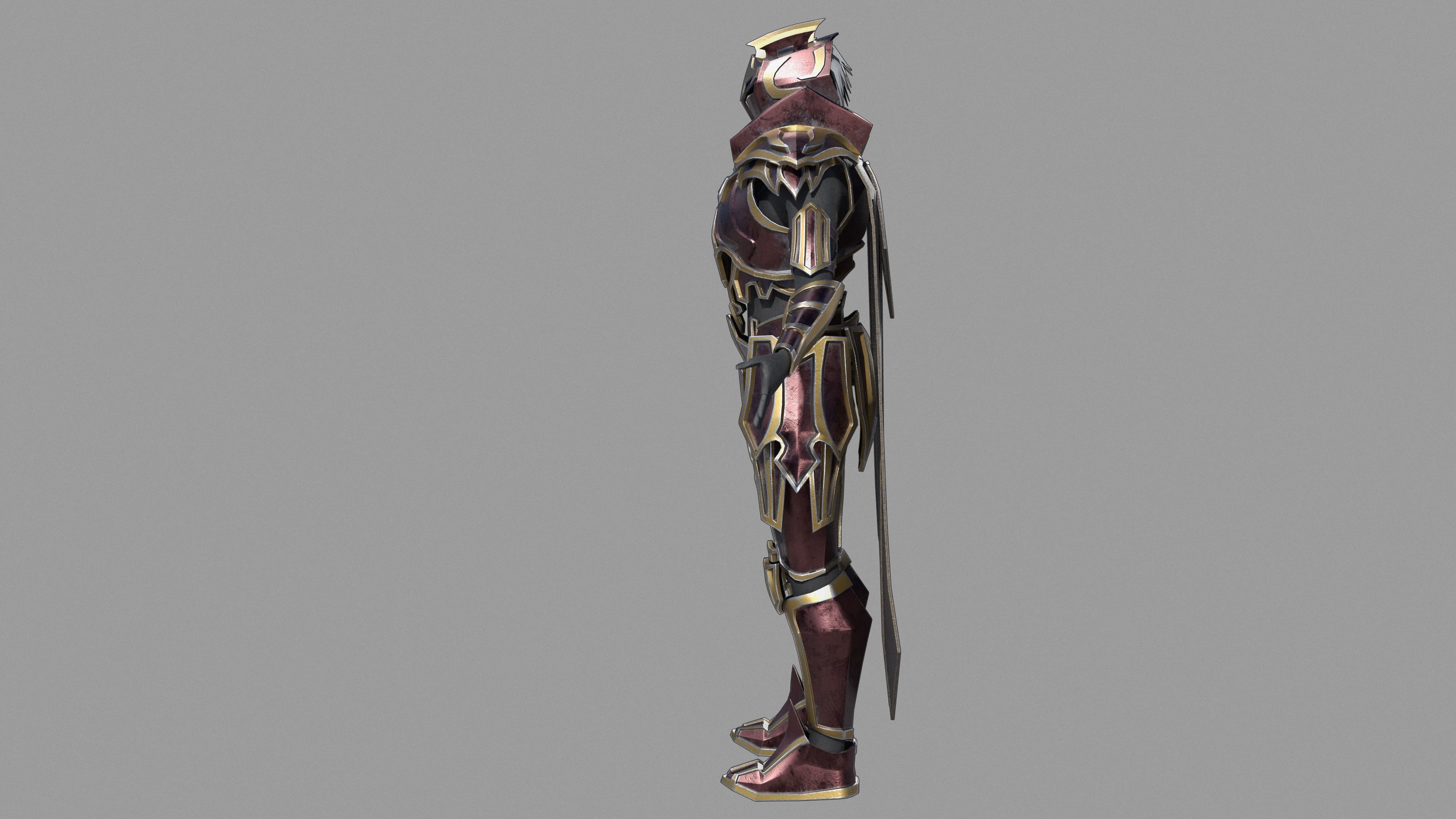 Unholy knight 3D model_4