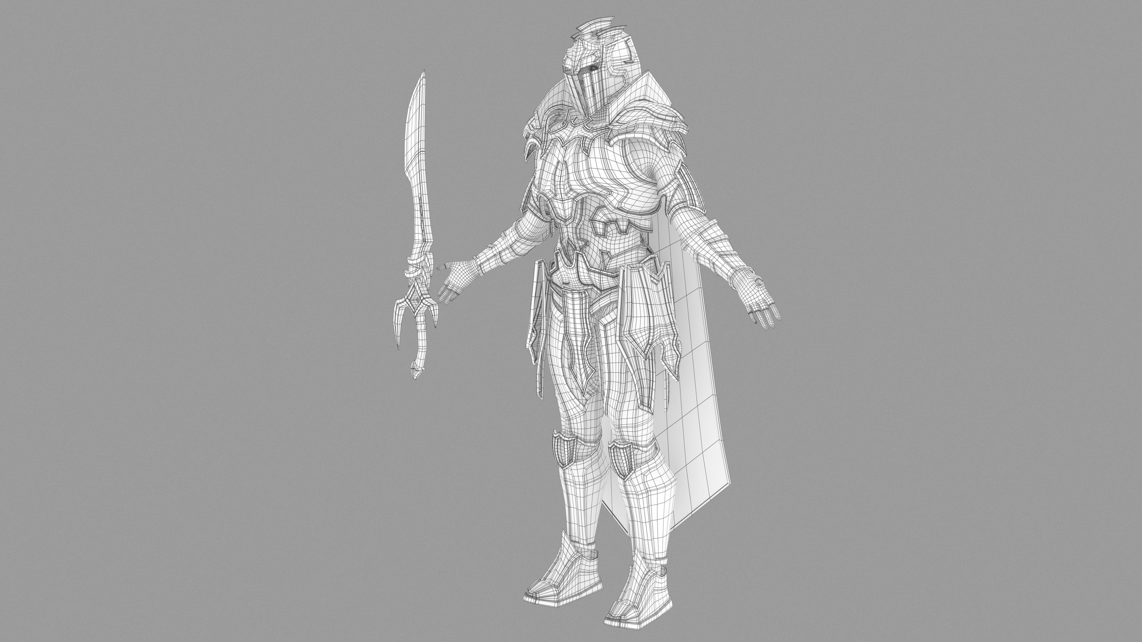 Unholy knight 3D model_13