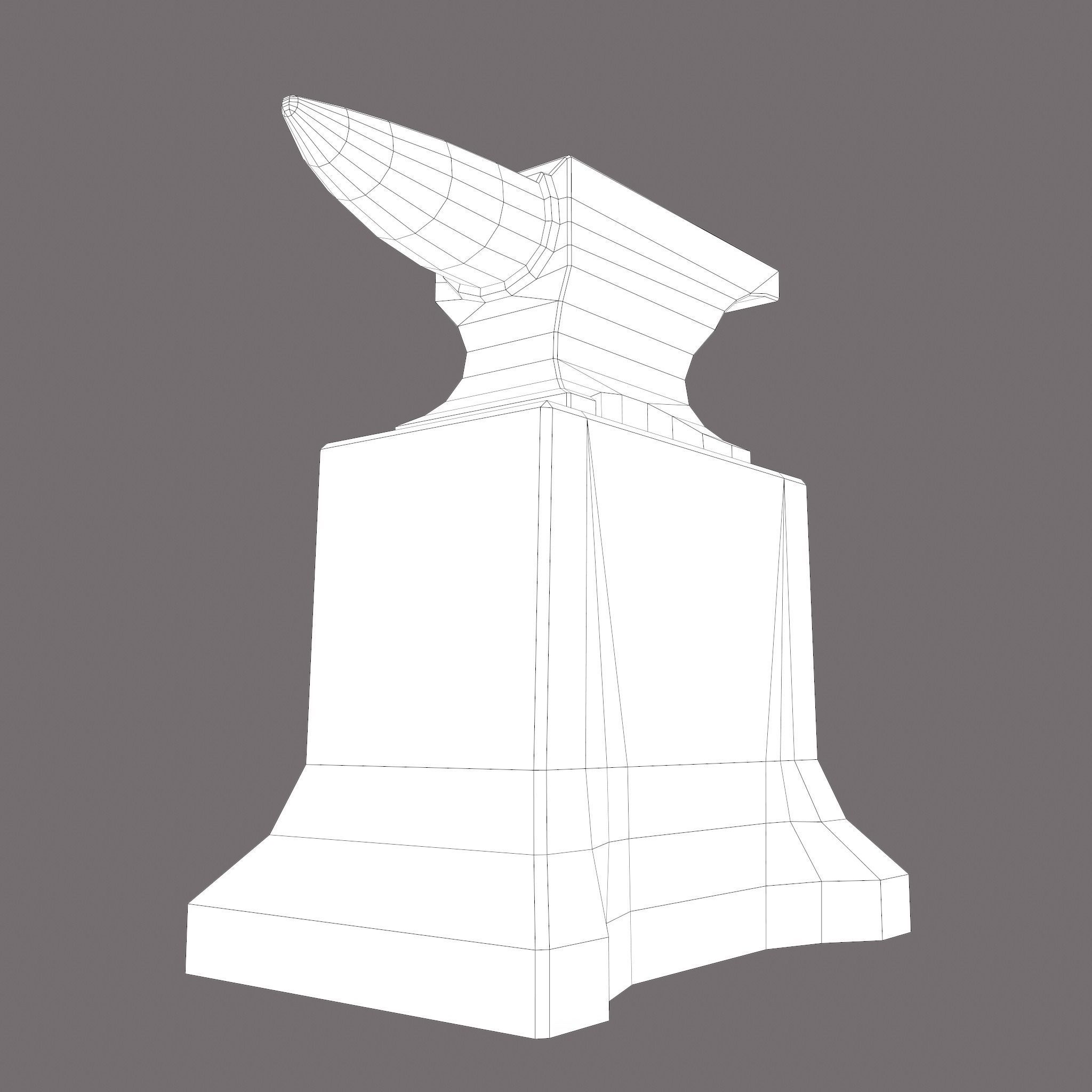 Medieval Blacksmith Furniture 4 Pack 3D Model Collection_28