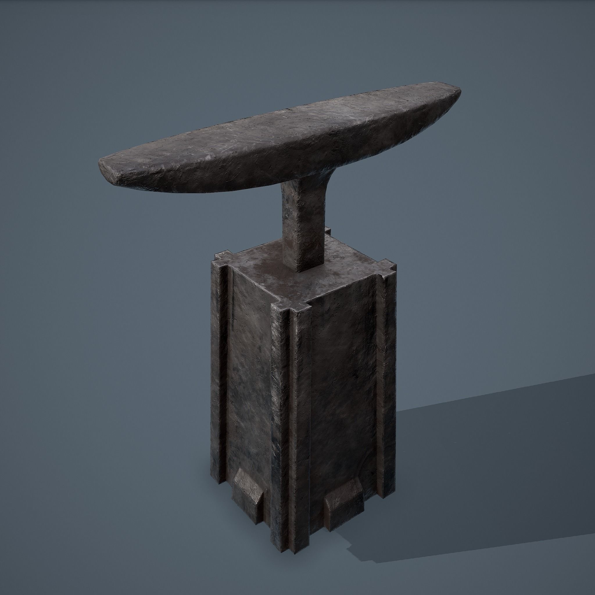 Medieval Blacksmith Furniture 4 Pack 3D Model Collection_64