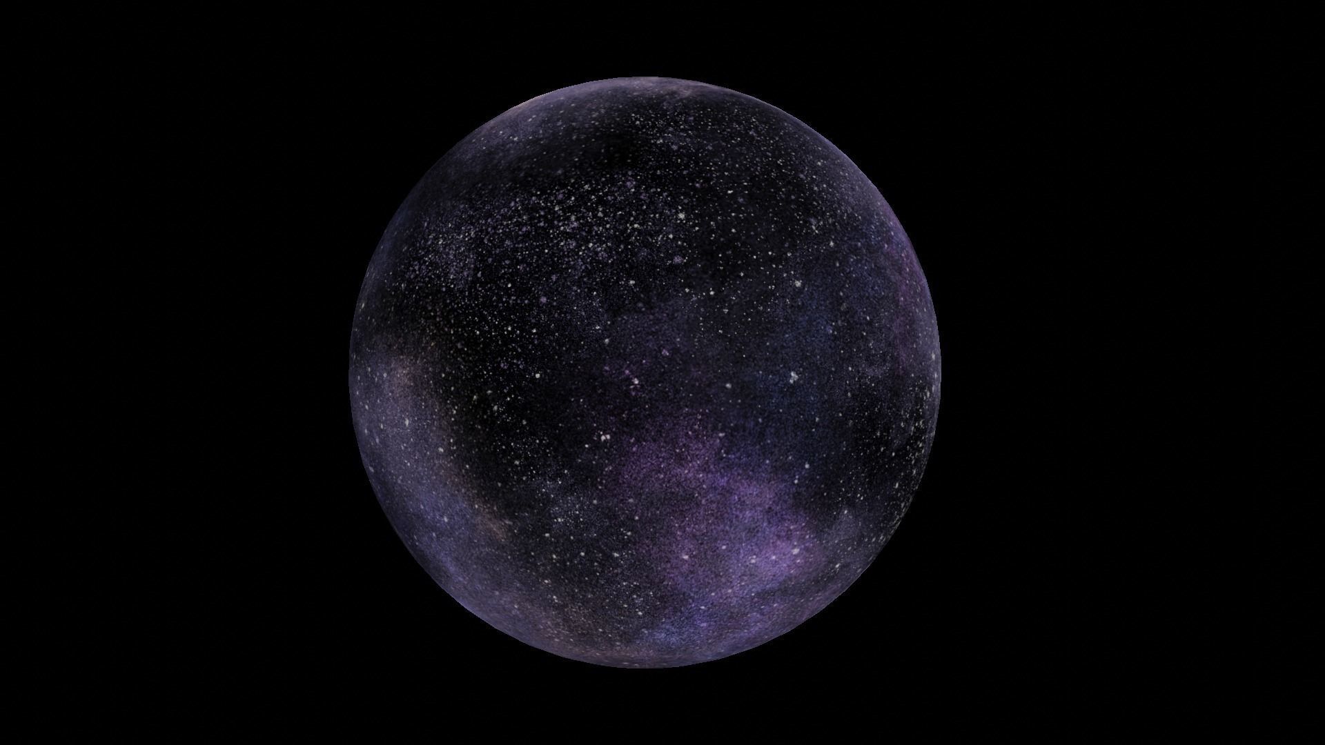 HDRI Panoramic Sky - 360 starfield - BEST SELLER Low-poly 3D model_2