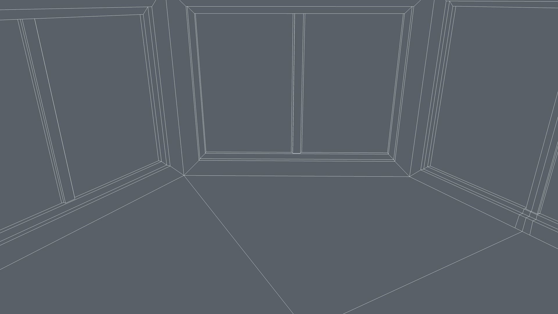 Sci Fi Room Low-poly 3D model_7