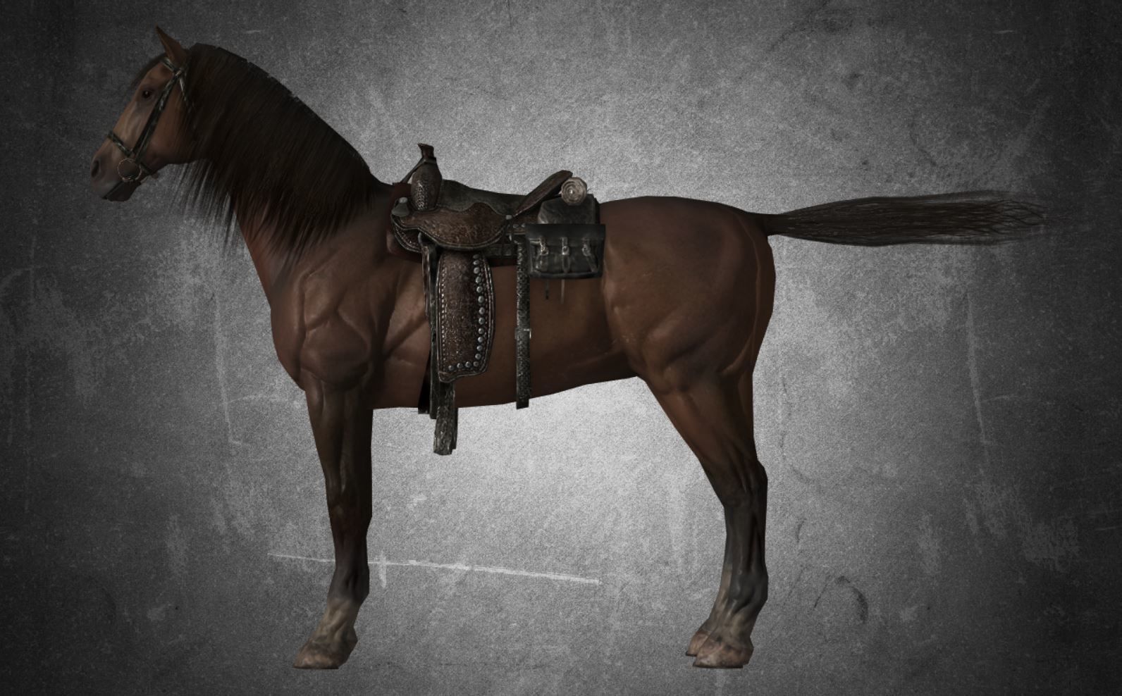 Horse - D5 3D model_6