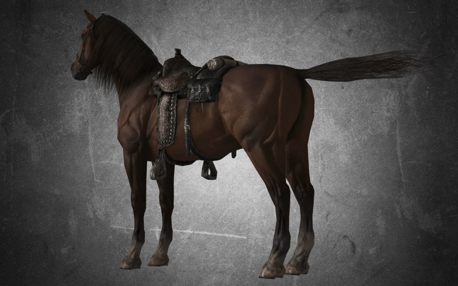 Horse - D5 3D model_7