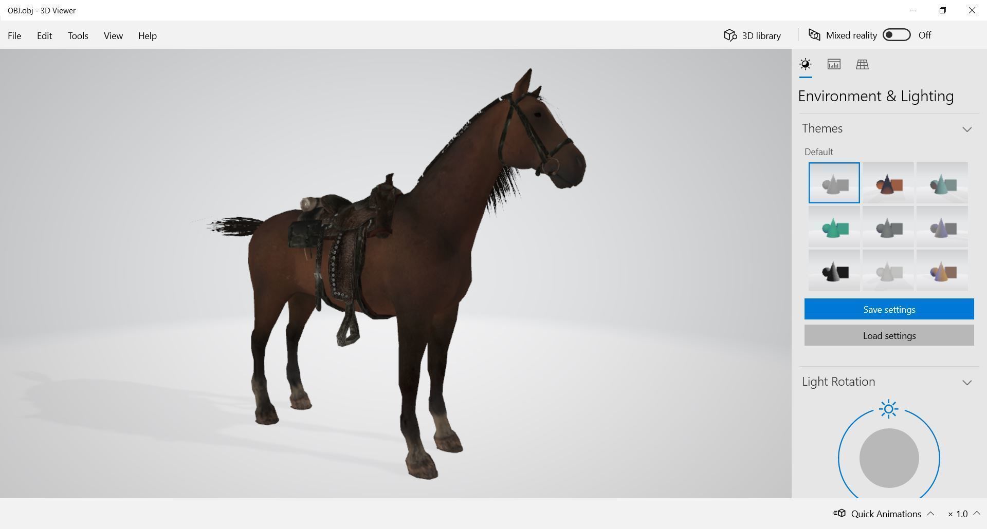 Horse - D5 3D model_10