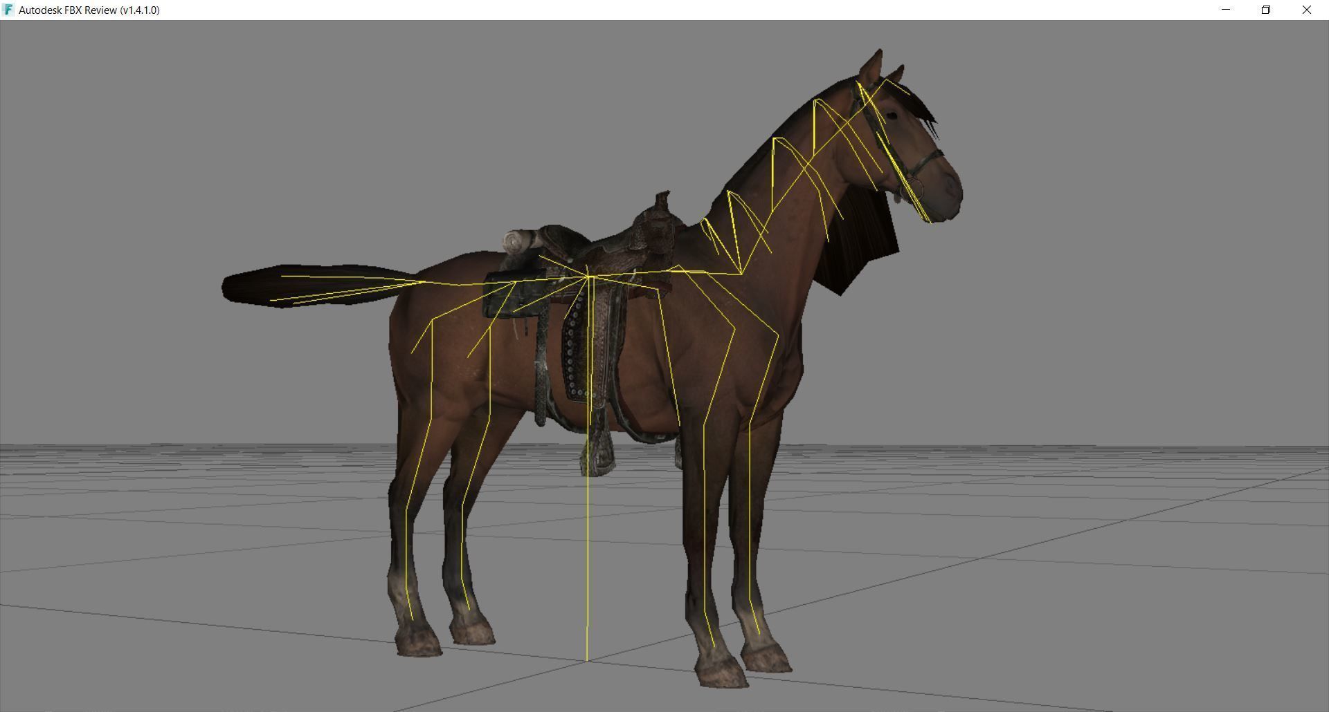 Horse - D5 3D model_11