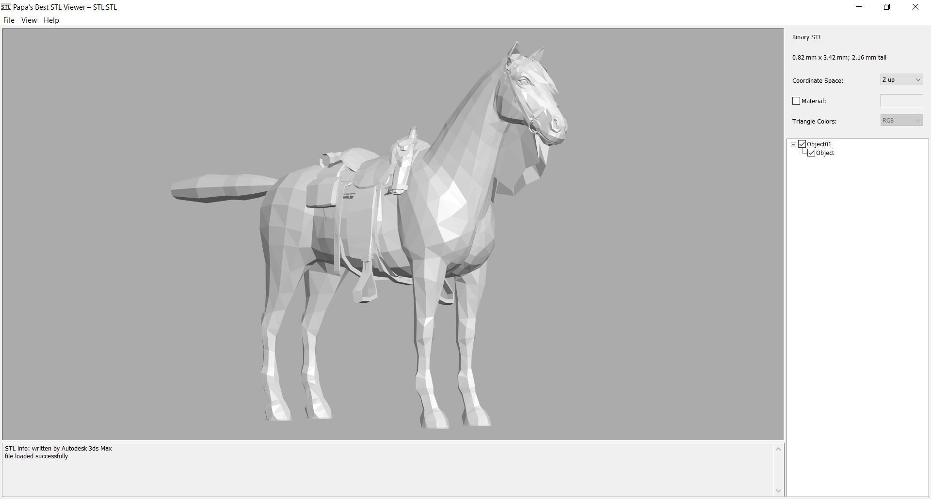 Horse - D5 3D model_3