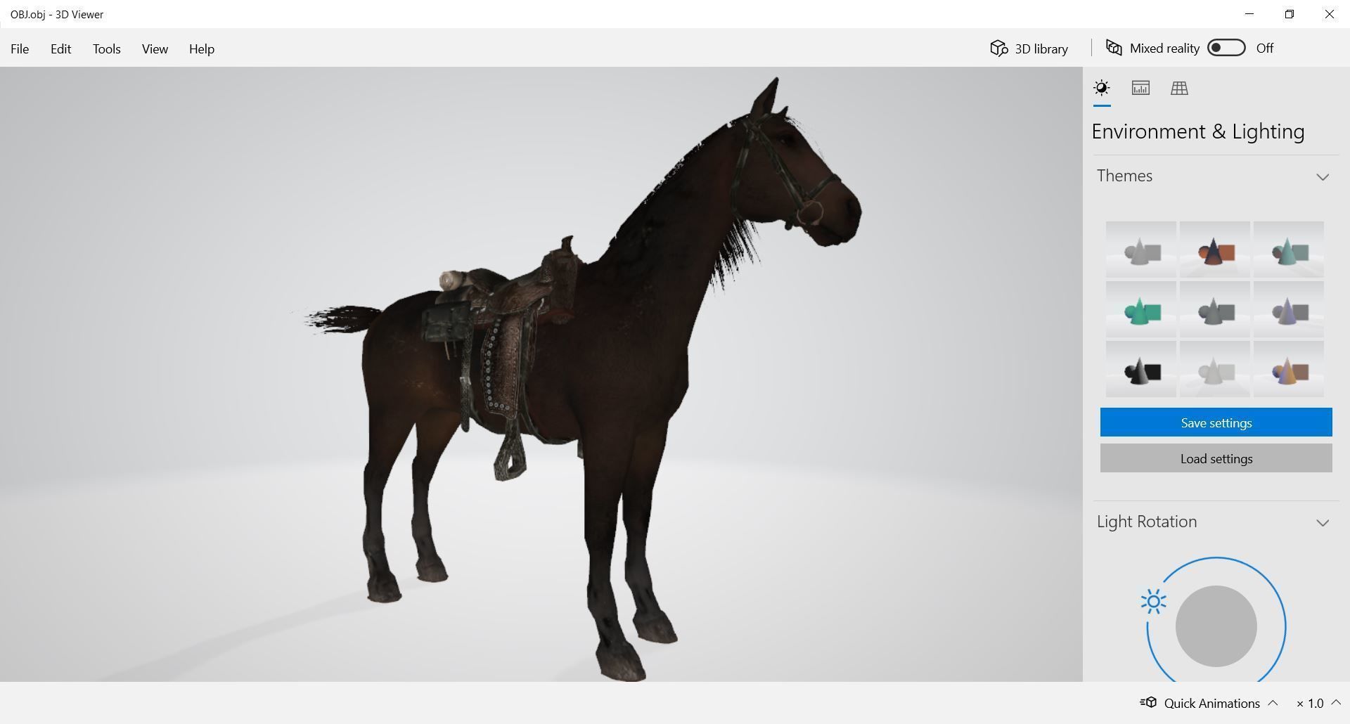 Horse - D7-D8 3D model_20
