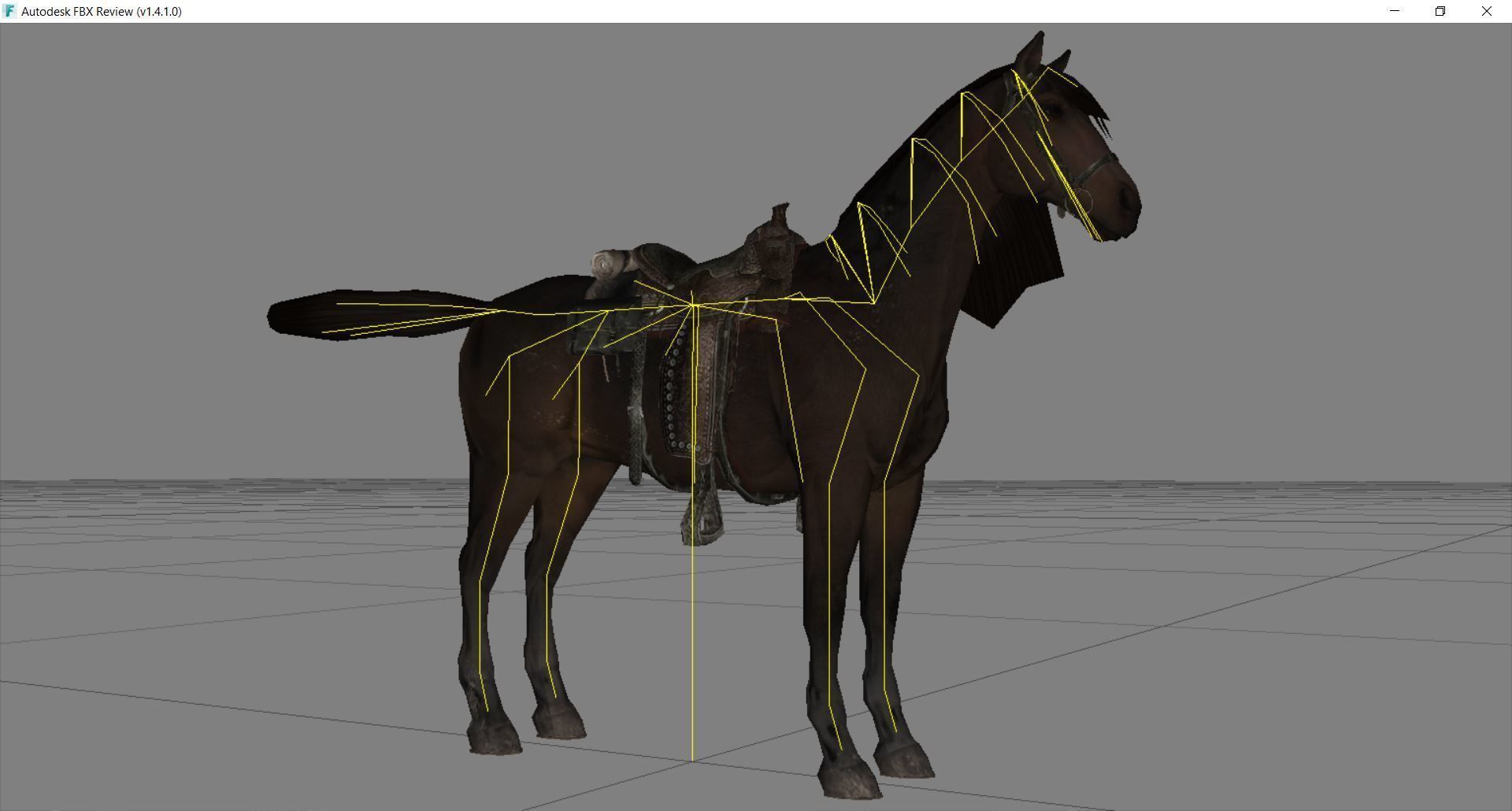 Horse - D7-D8 3D model_22