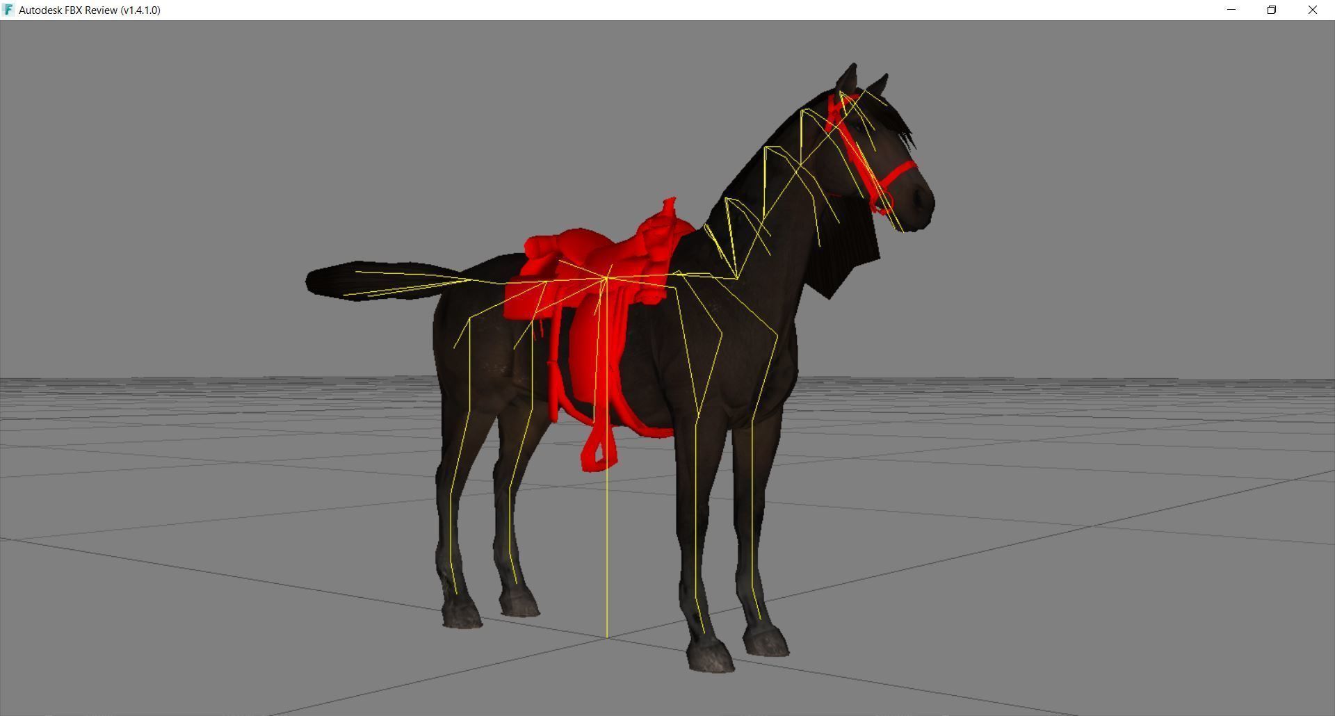 Horse - D7-D8 3D model_23