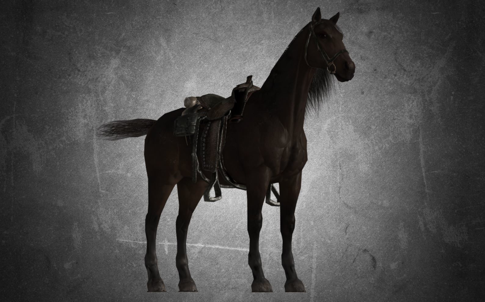 Horse - D7-D8 3D model_16