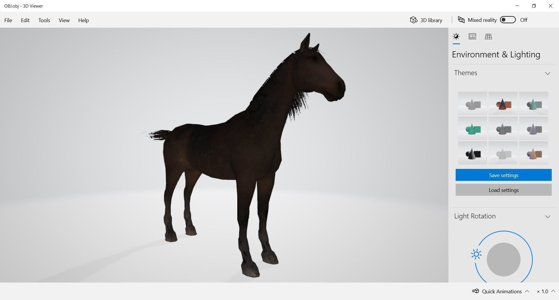 Horse - D7-D8 3D model_21