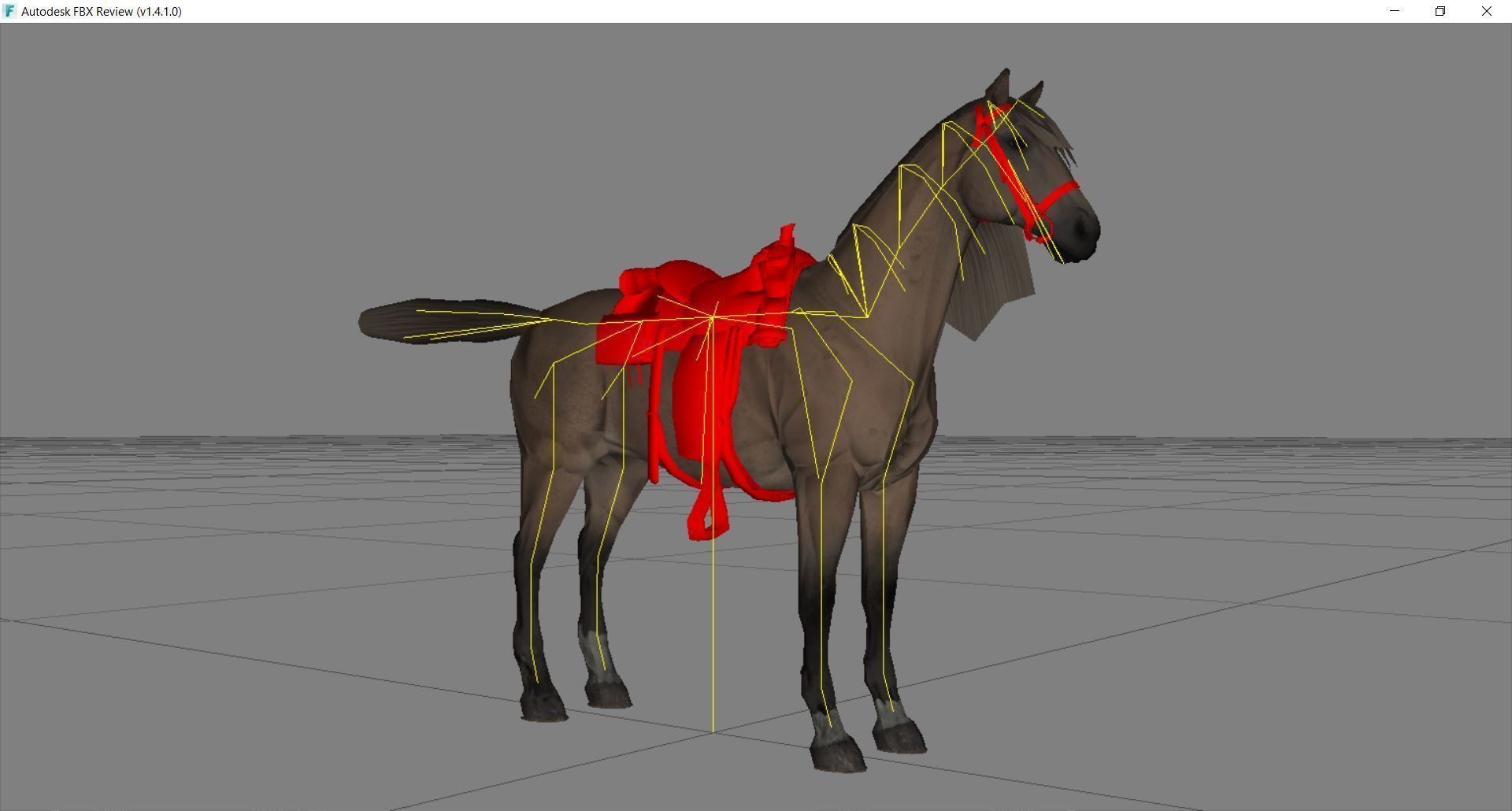 Horse - D9-D10 3D model_23