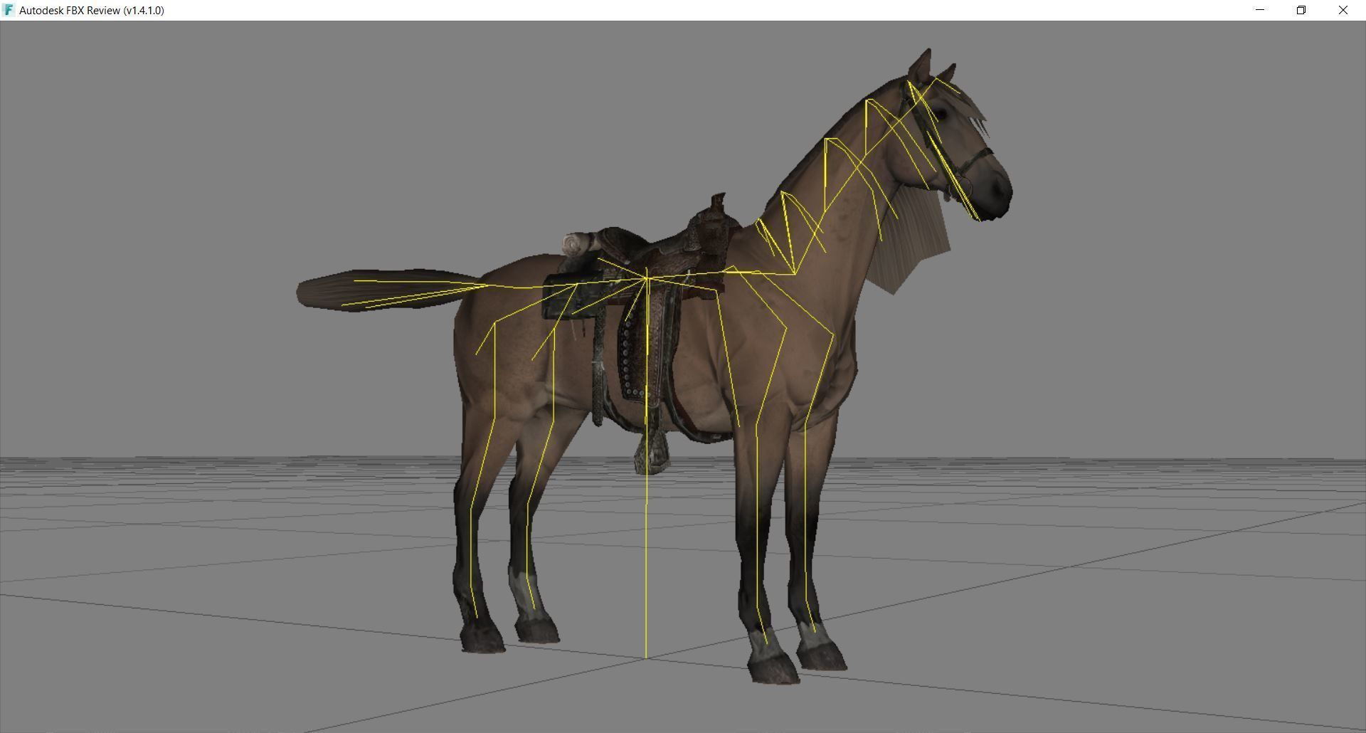 Horse - D9-D10 3D model_22