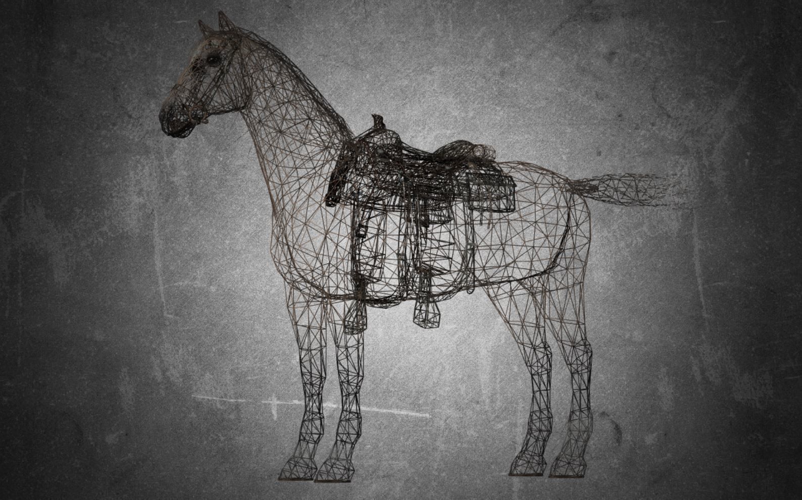 Horse - D9-D10 3D model_10
