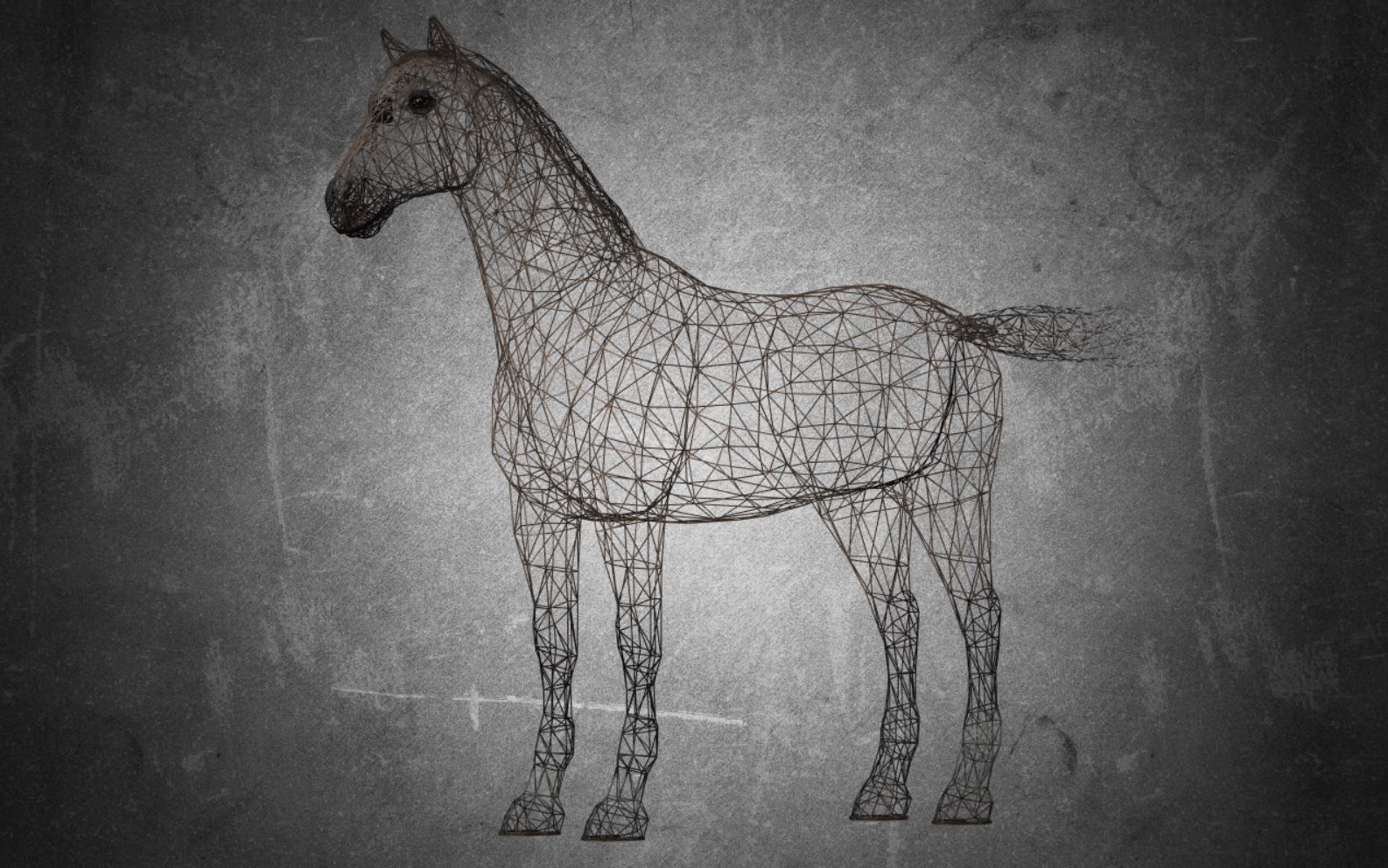 Horse - D9-D10 3D model_11