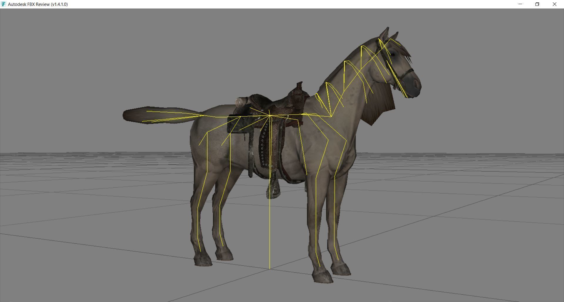 Horse - D11-D12 3D model_22