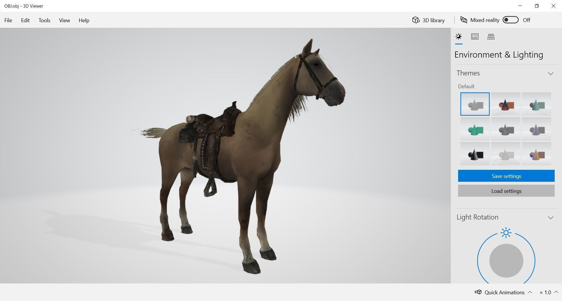 Horse - D13 3D model_10