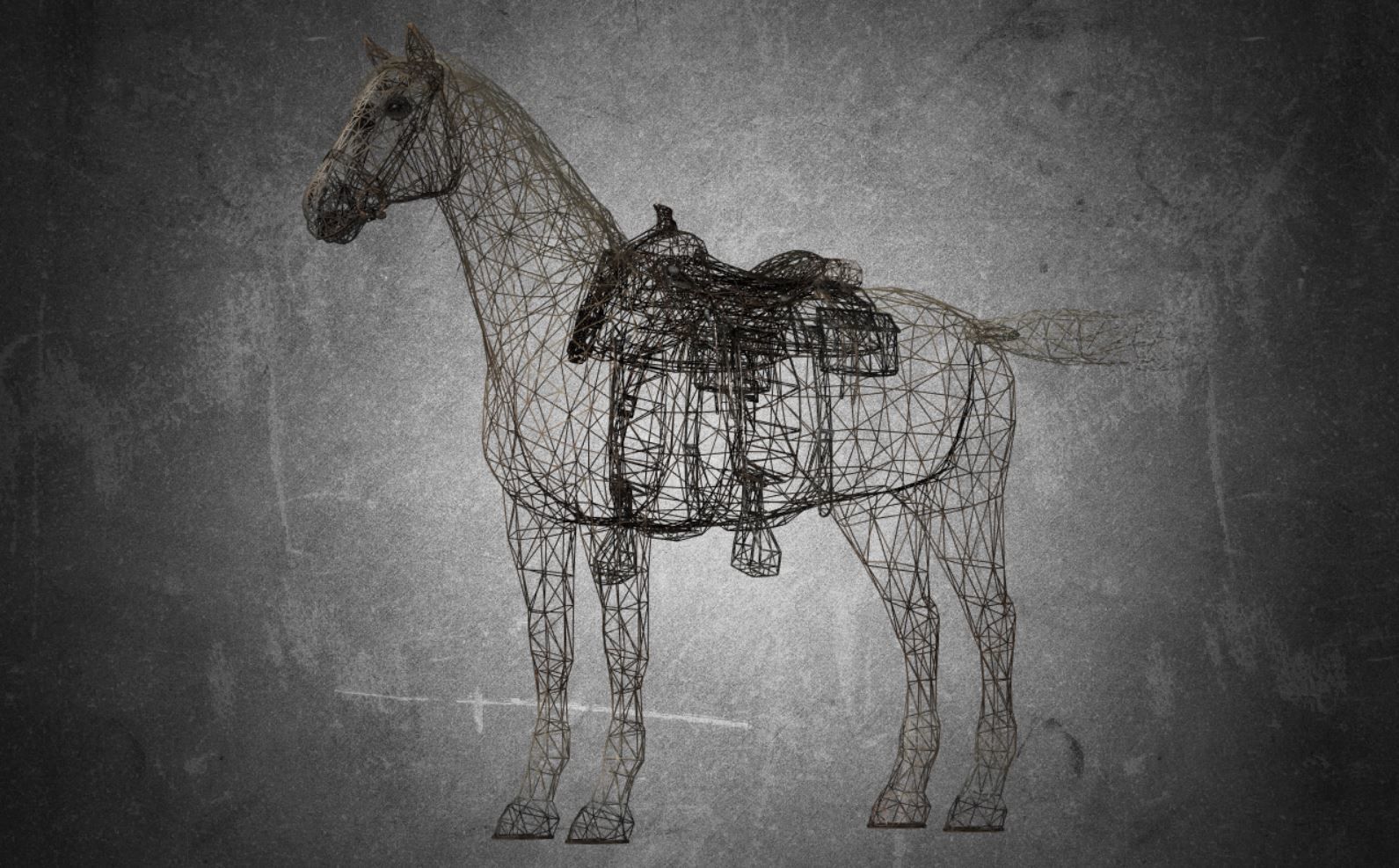 Horse - D13 3D model_5