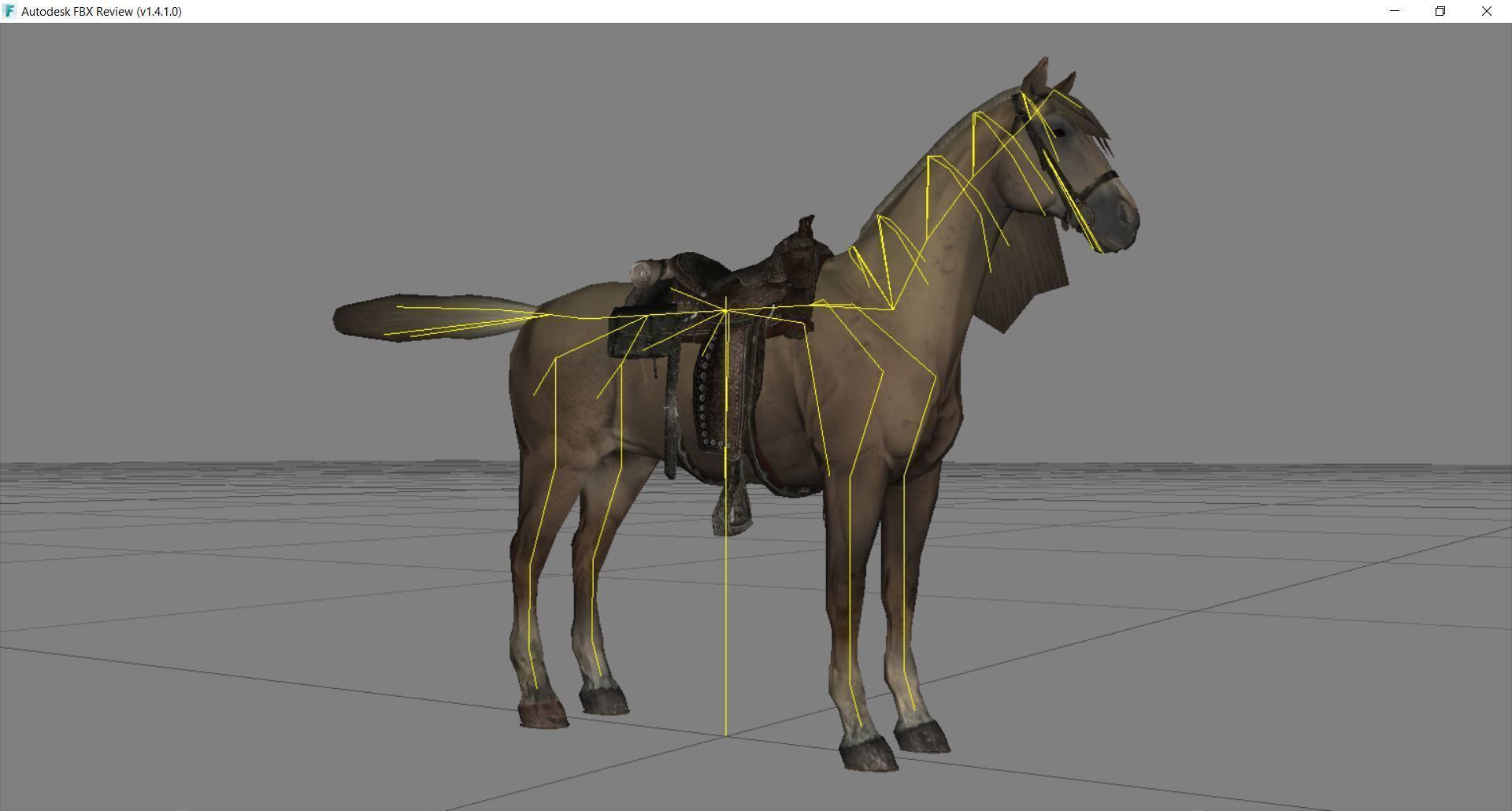 Horse - D13 3D model_11