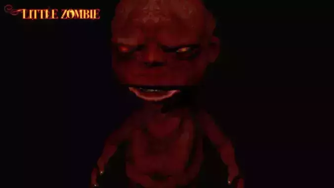 Zombie Dwarf 3D model