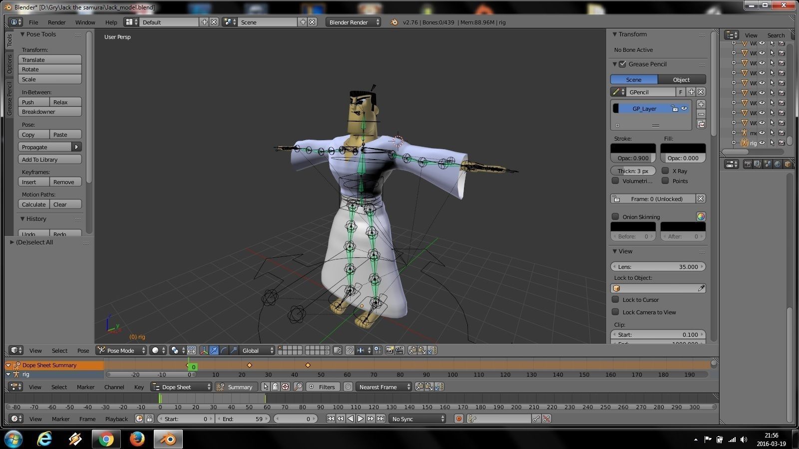Samurai Jack 3D model 3D model_5