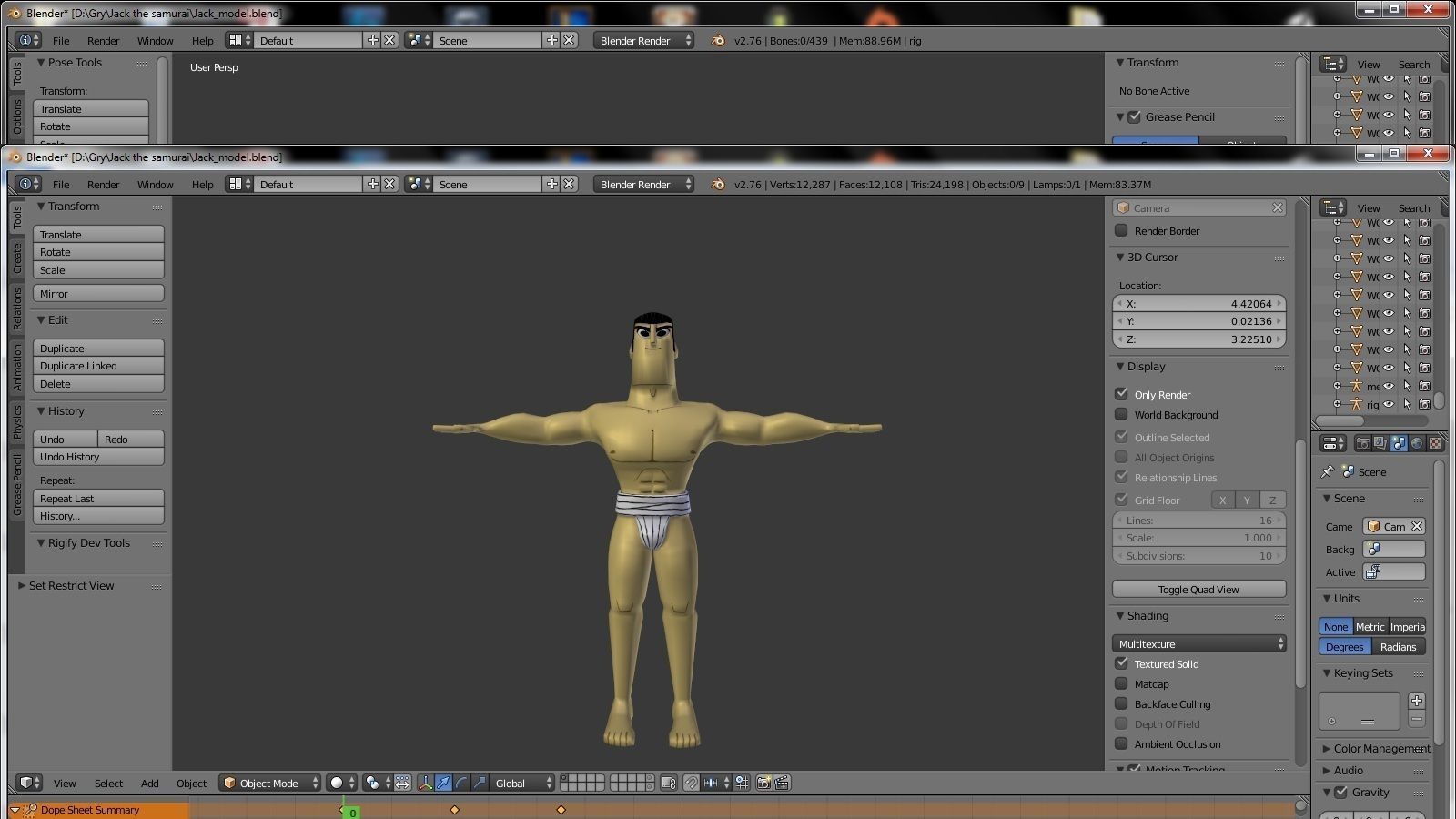 Samurai Jack 3D model 3D model_6