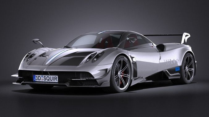 Pagani Huayra BC 2016 3D model