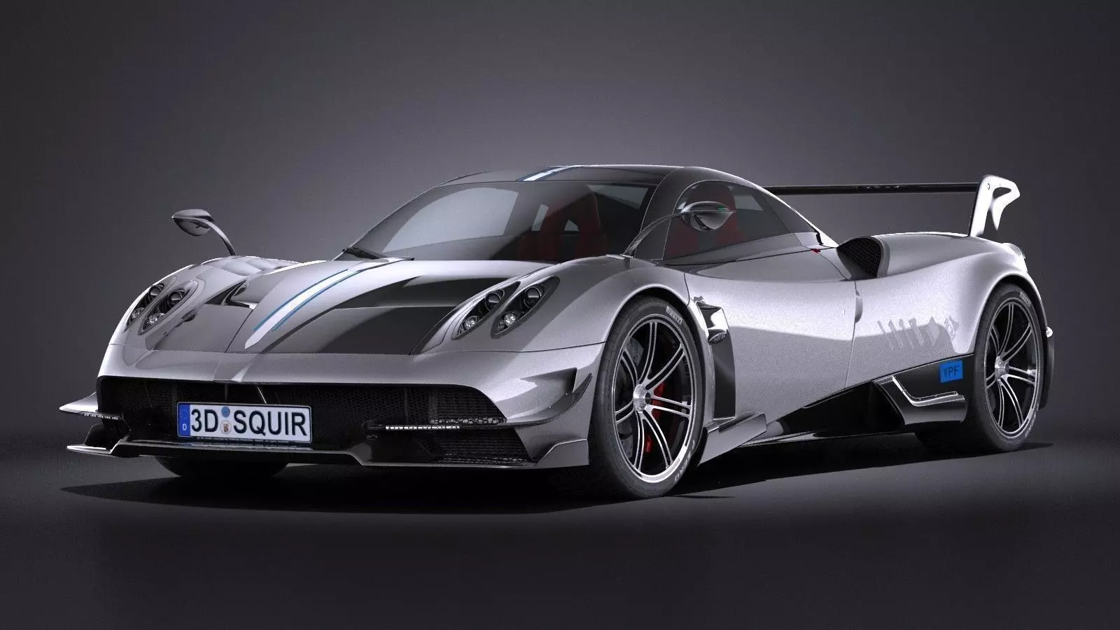 Pagani Huayra BC 2016 3D model_0