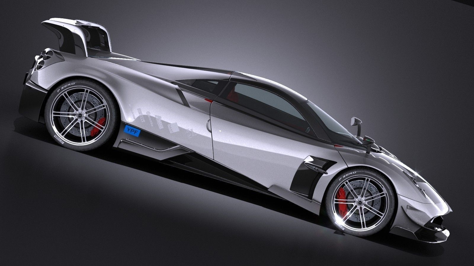 Pagani Huayra BC 2016 3D model_6