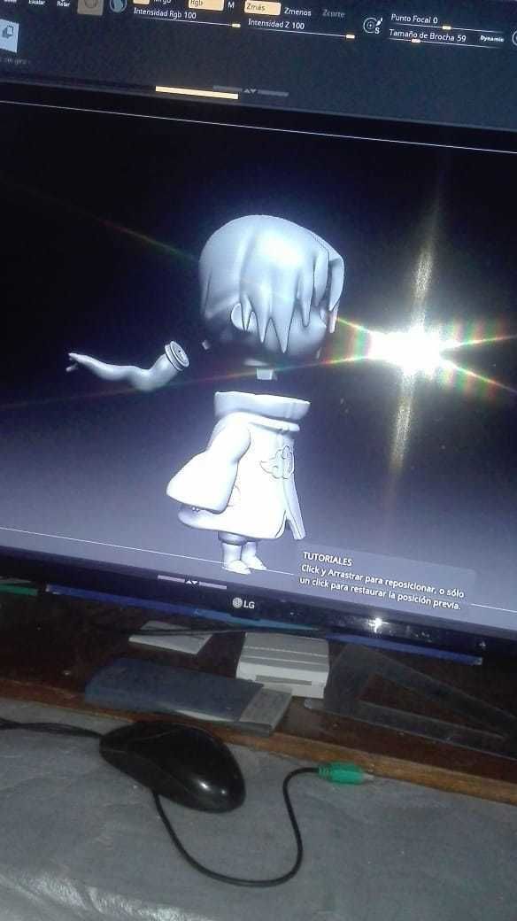 Chibi Itachi Naruto  3D print model_2