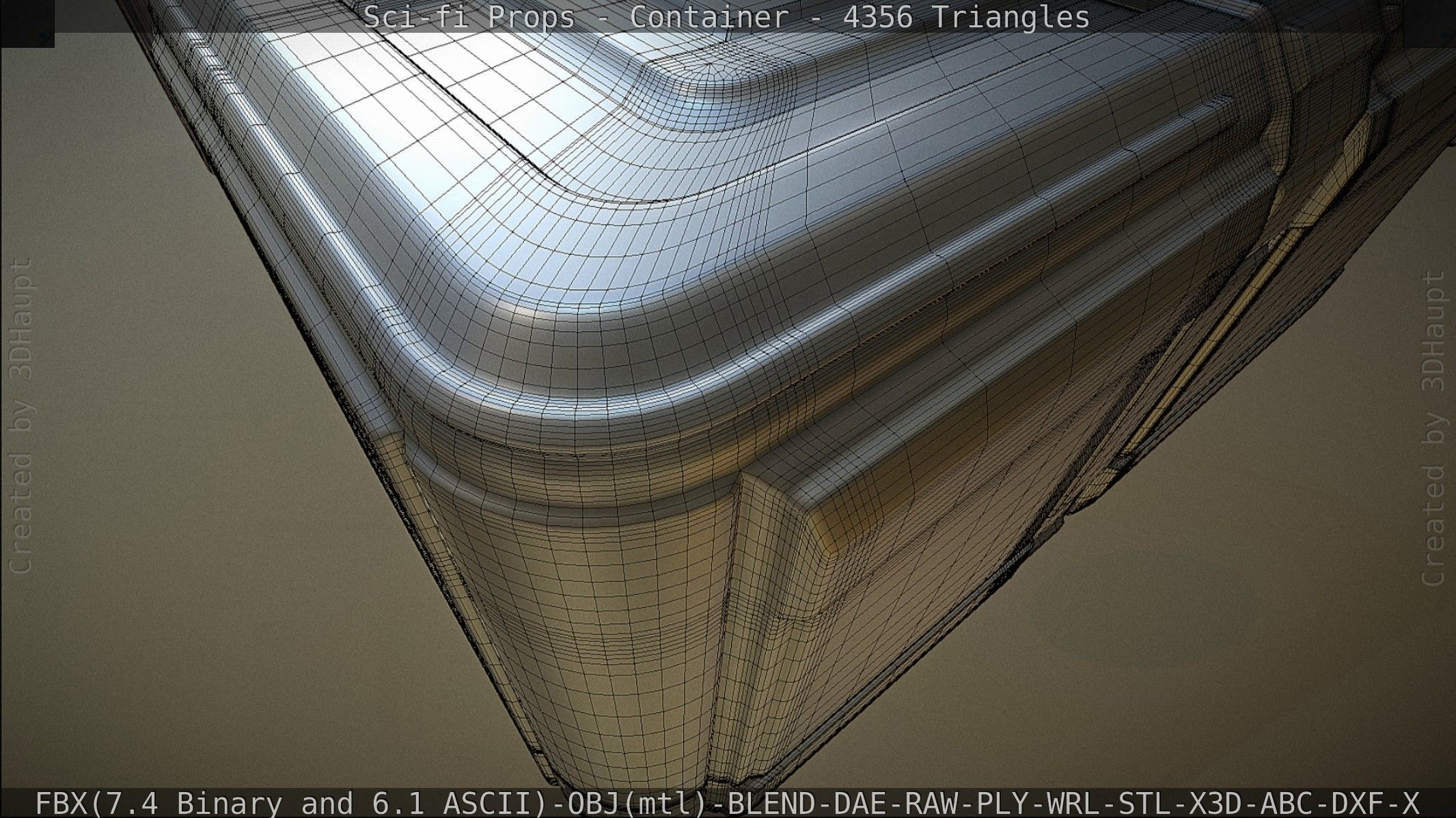 Sci-fi Props Low-poly 3D model_168