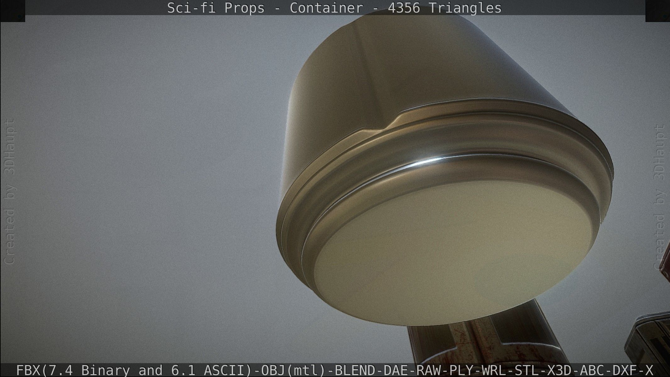 Sci-fi Props Low-poly 3D model_159