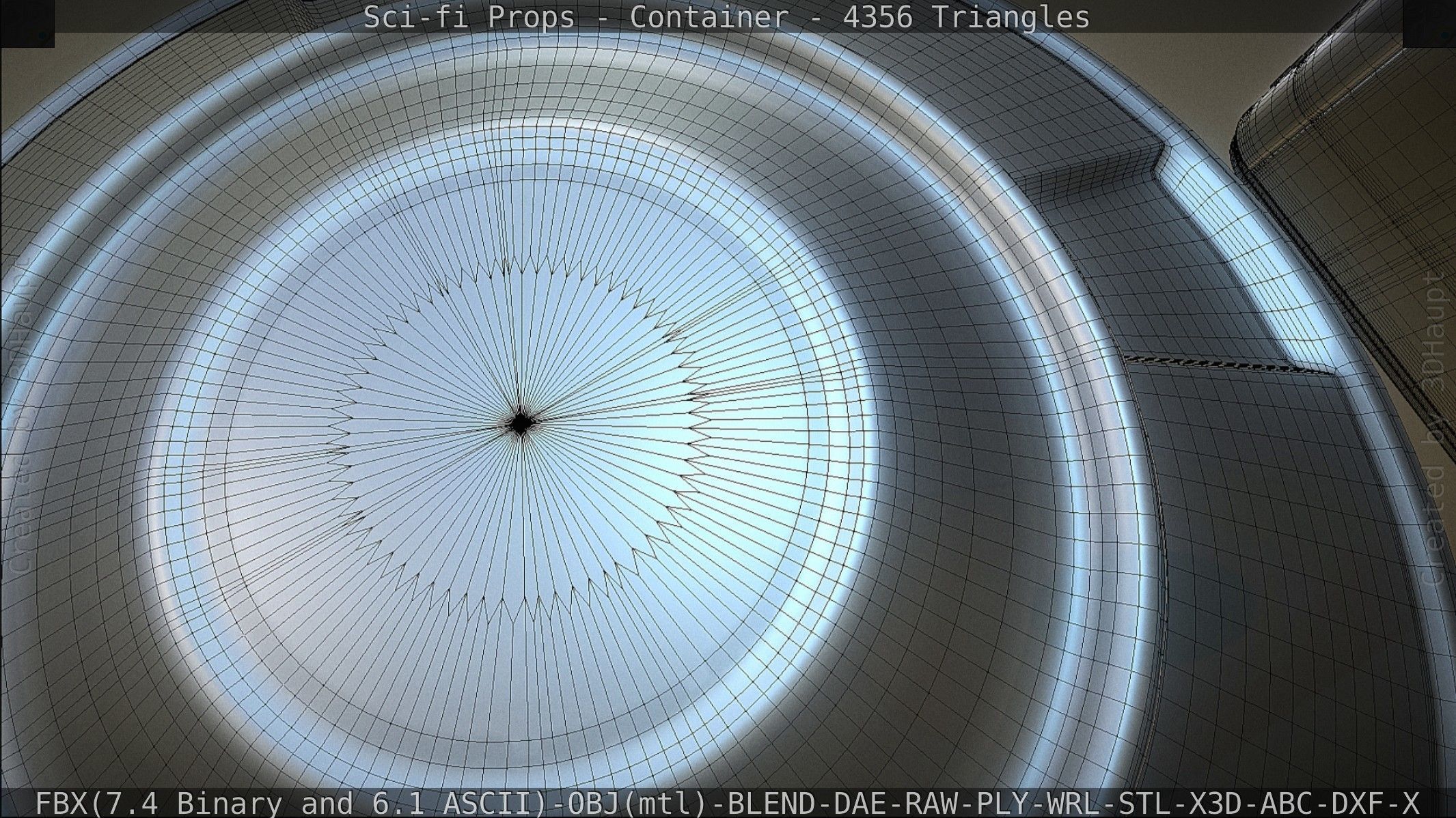 Sci-fi Props Low-poly 3D model_178