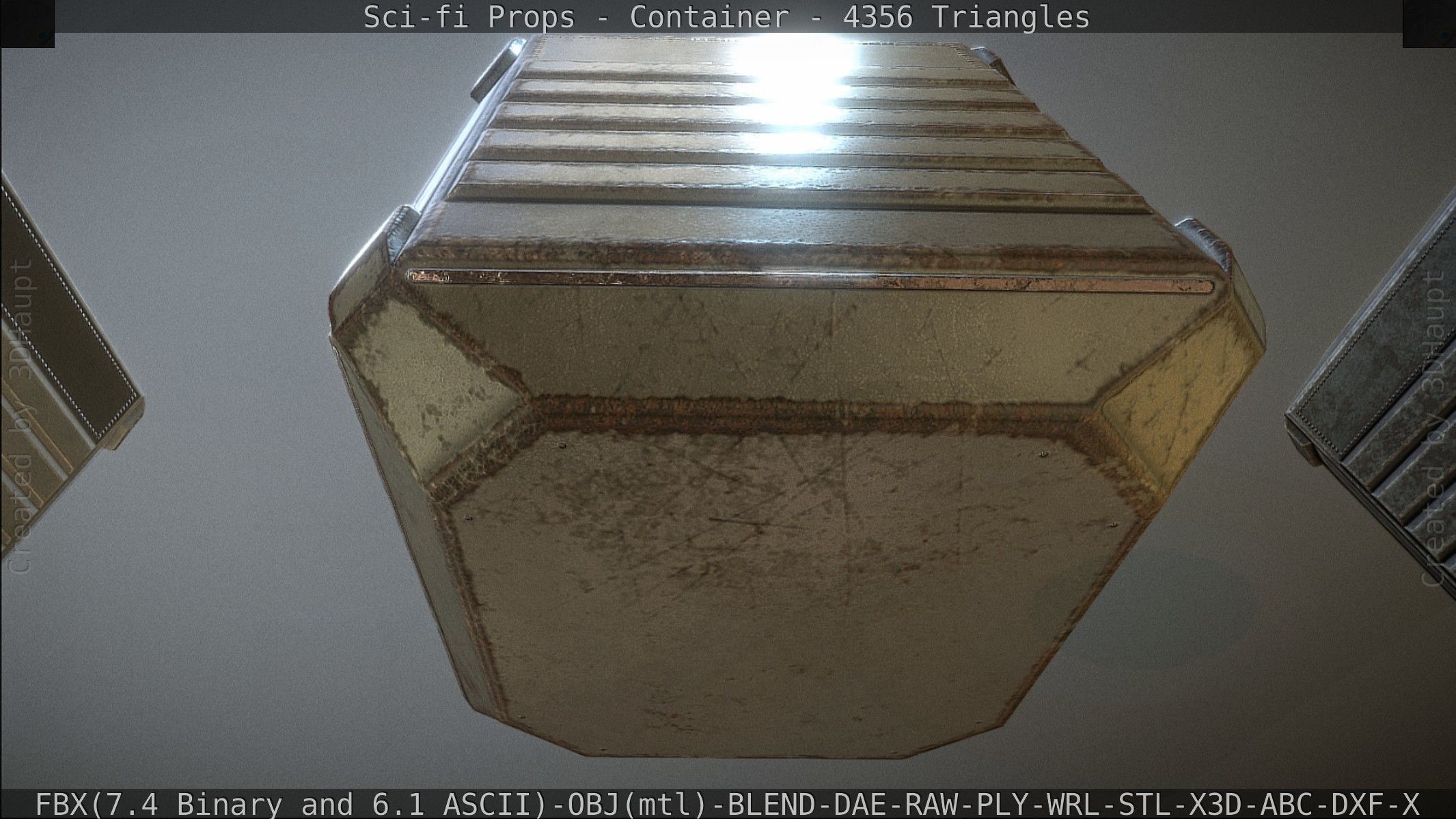 Sci-fi Props Low-poly 3D model_69