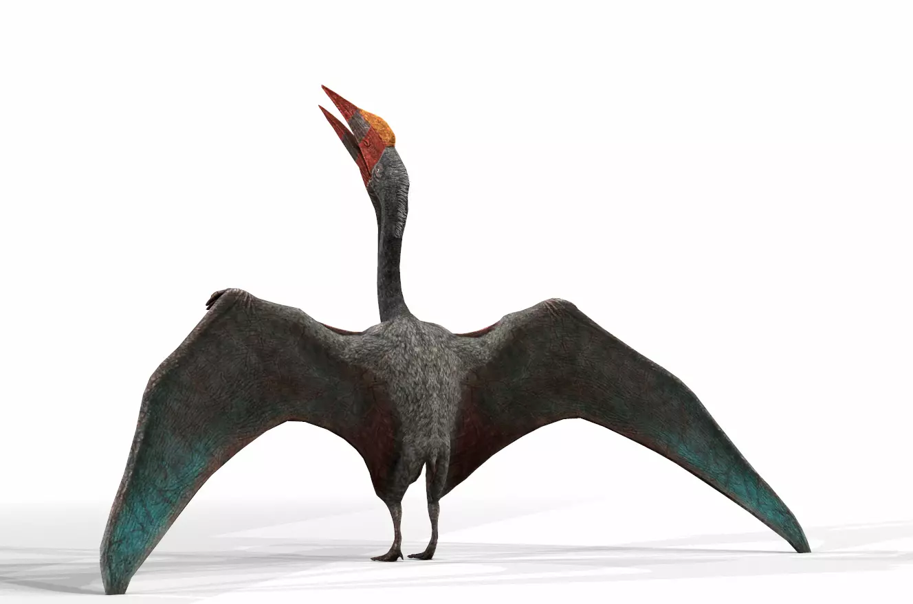 Dinosaur 15 Low-poly 3D model_0